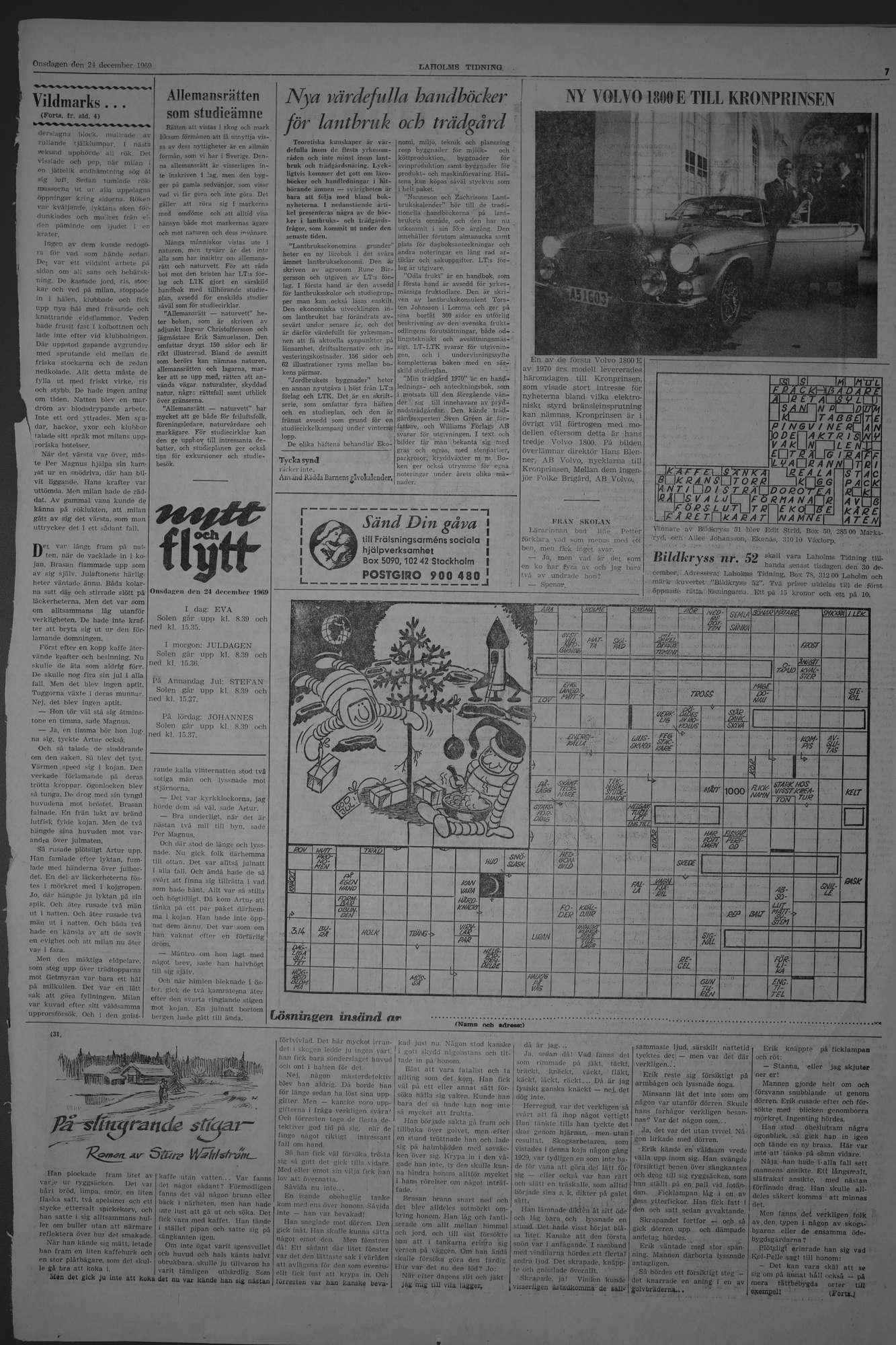 Laholms Tidning Onsdag 24 december 1969, sida 7