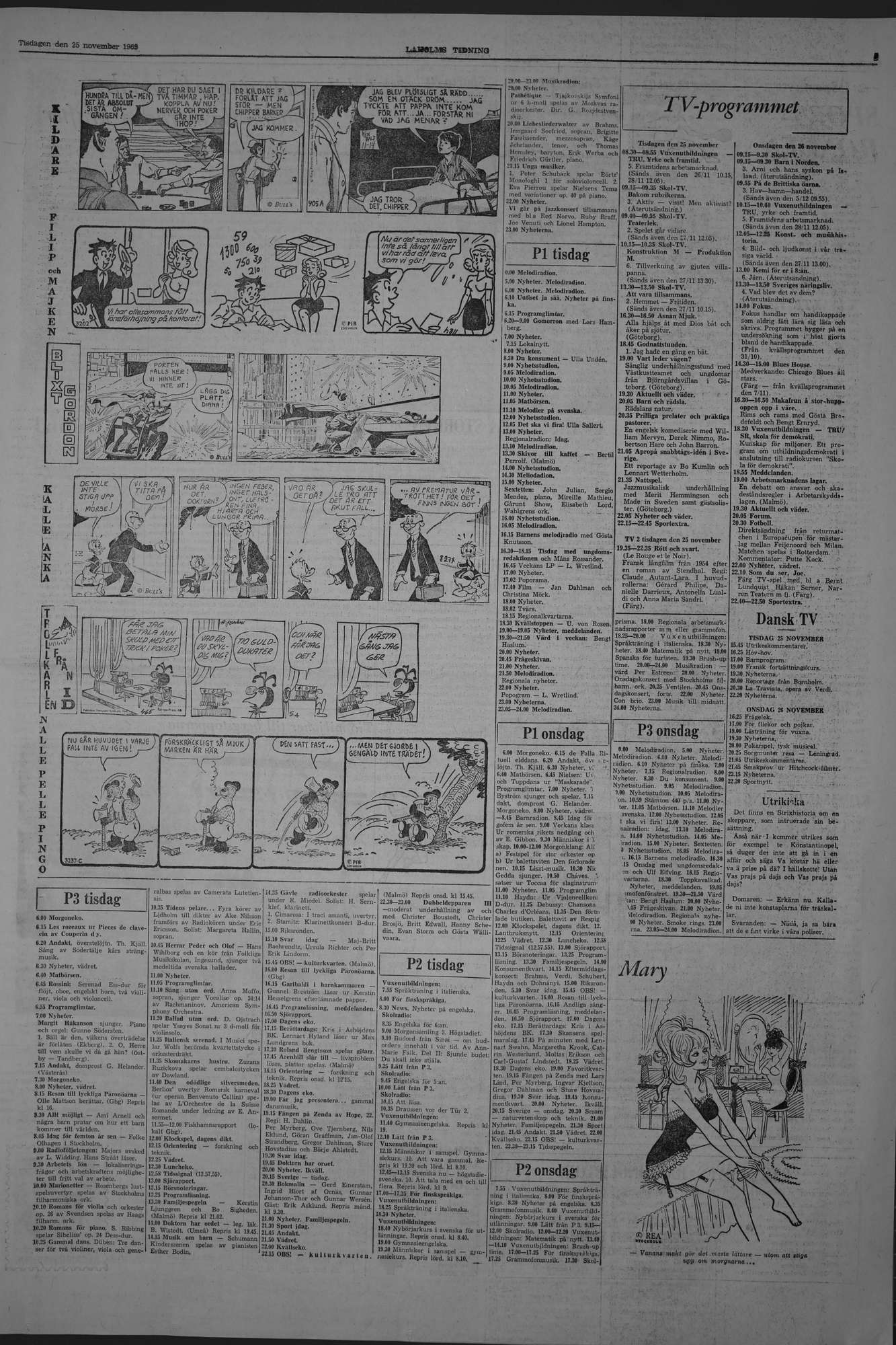 Laholms Tidning Tisdag 25 november 1969, sida 5