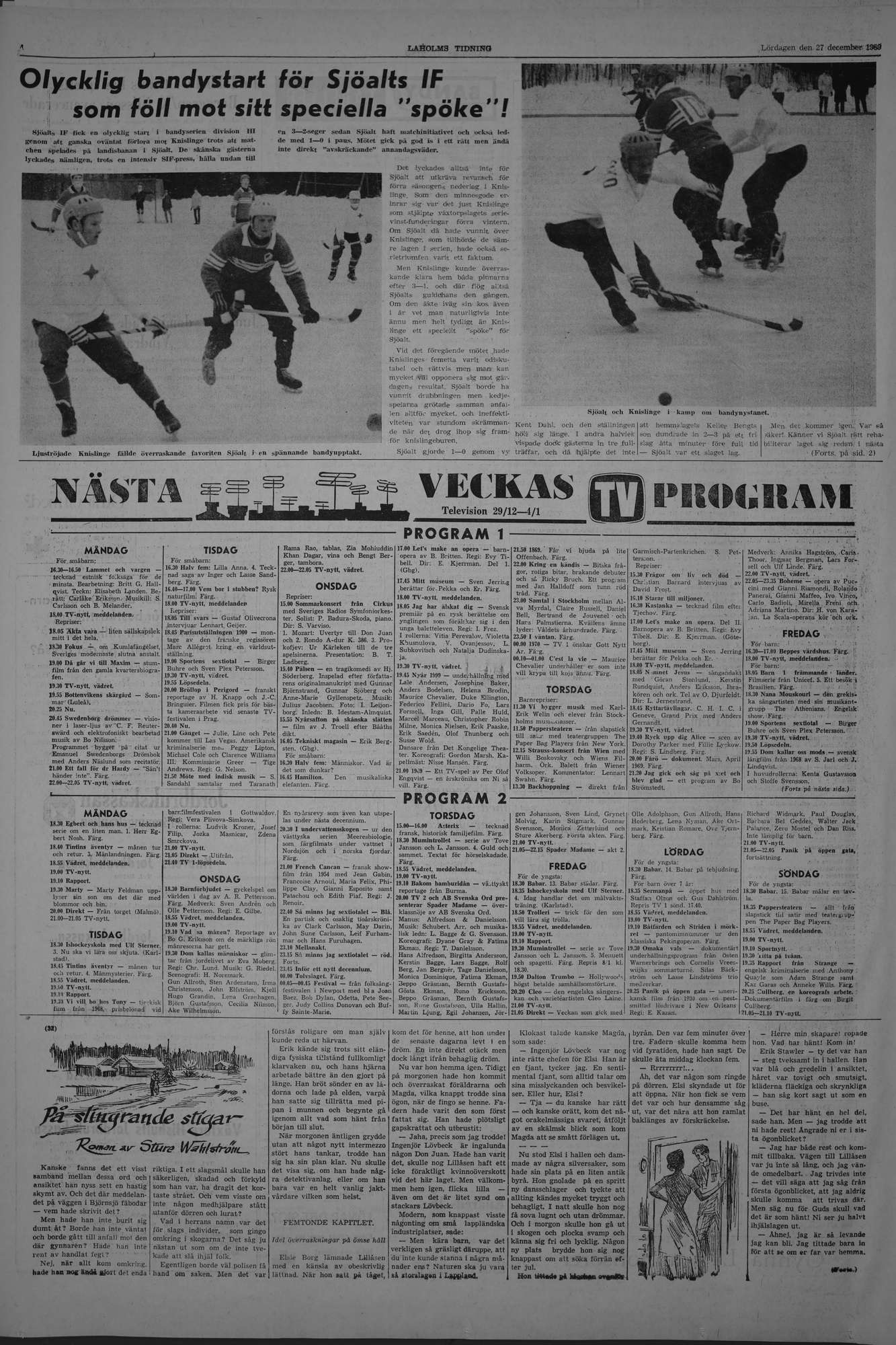 Laholms Tidning Lördag 27 december 1969, sida 4