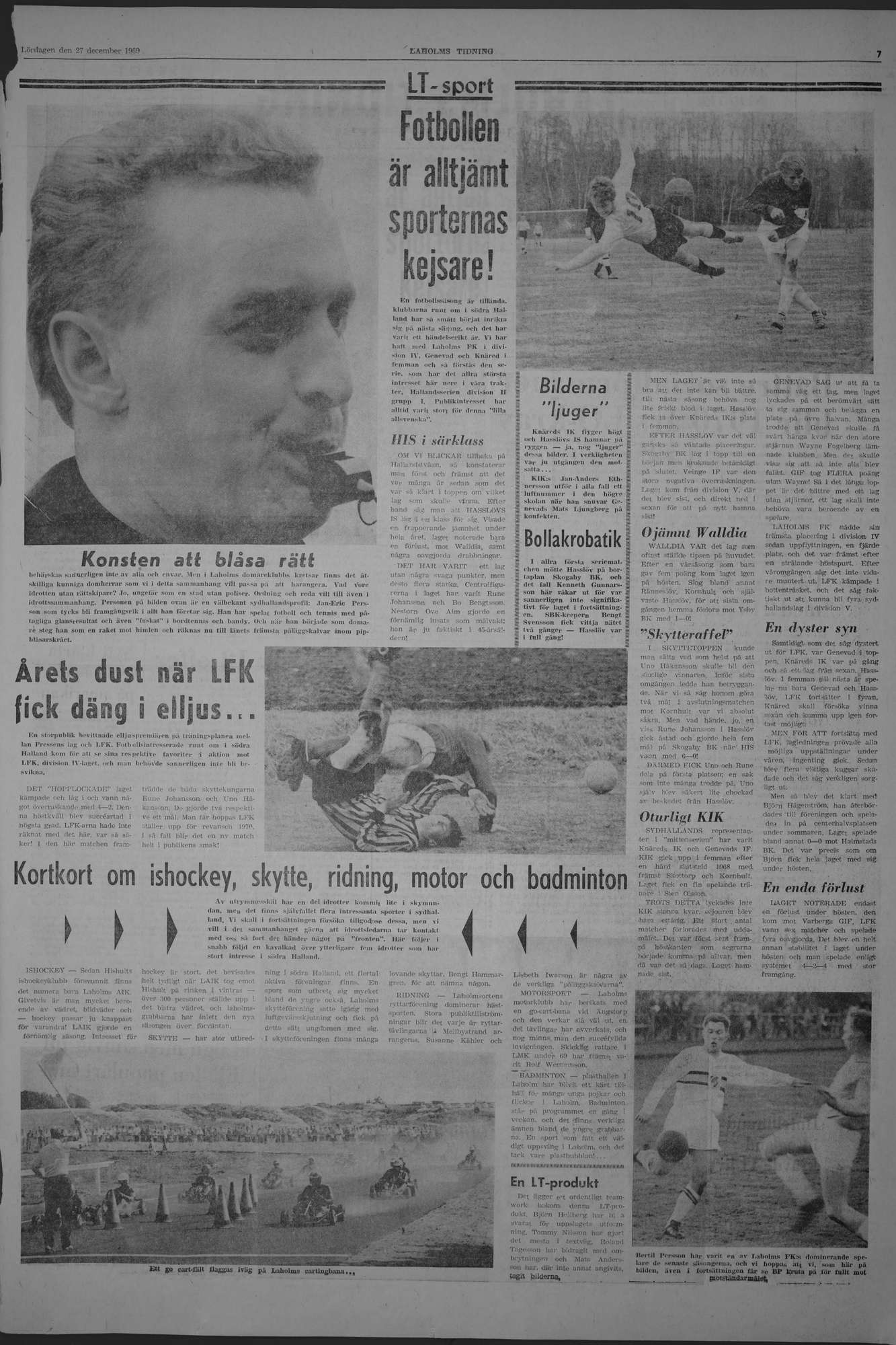 Laholms Tidning Lördag 27 december 1969, sida 7