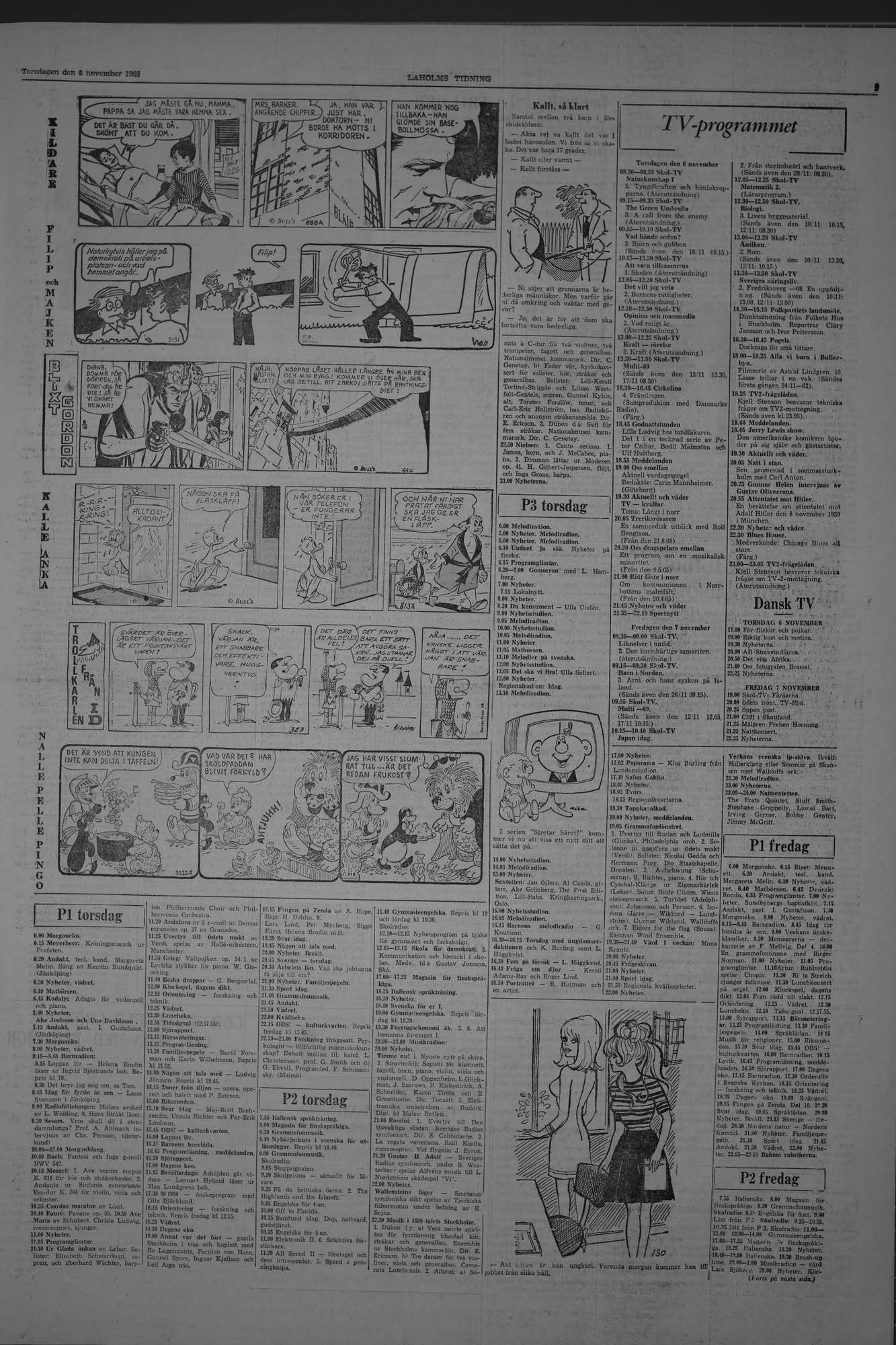 Laholms Tidning Torsdag 6 november 1969, sida 5