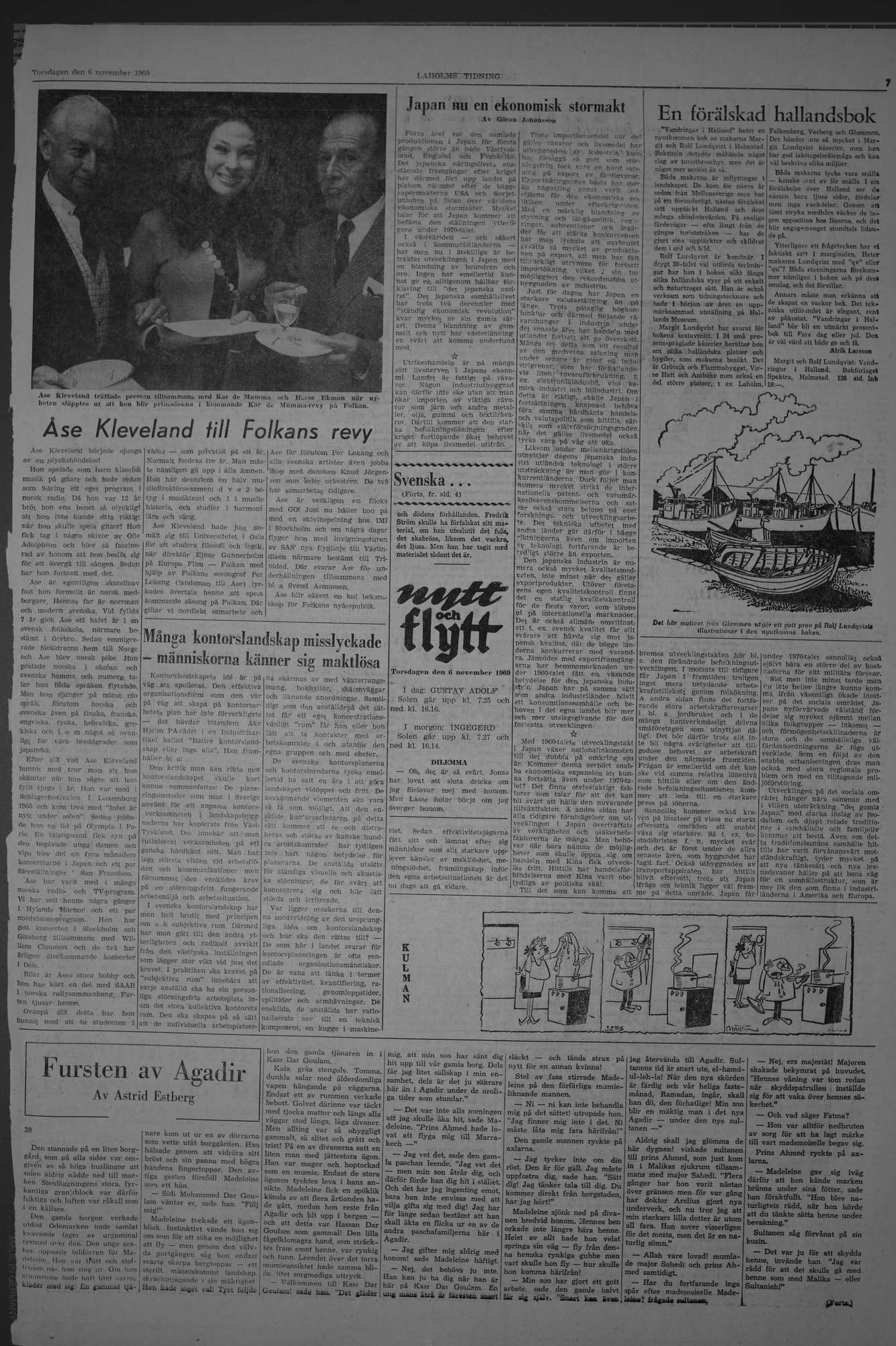 Laholms Tidning Torsdag 6 november 1969, sida 7