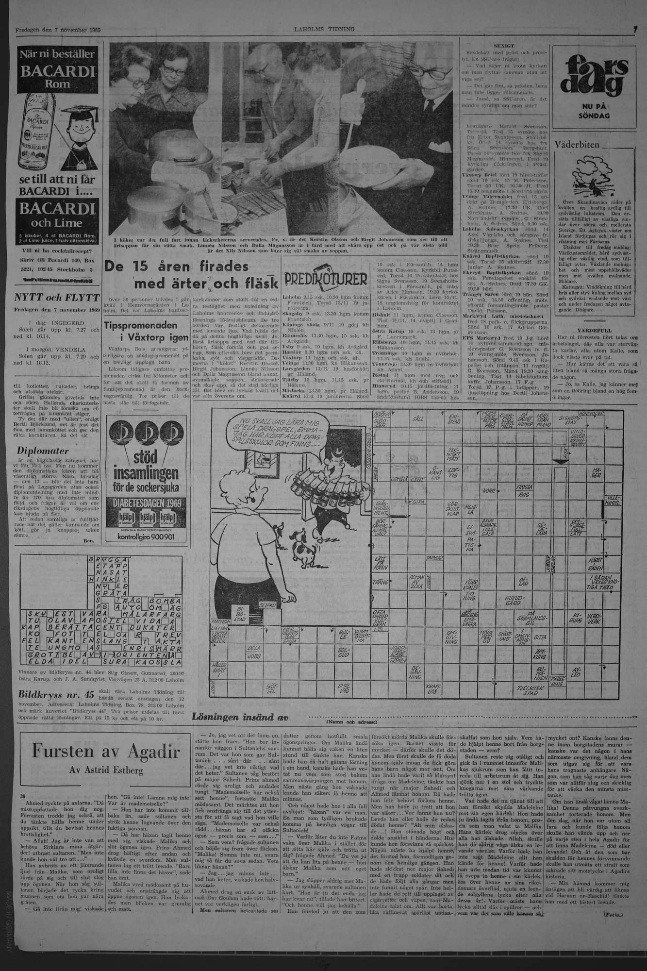 Laholms Tidning Fredag 7 november 1969, sida 7