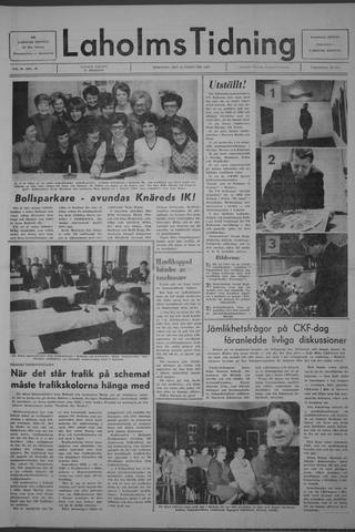 Förstasidan, Tisdag 10 februari 1970