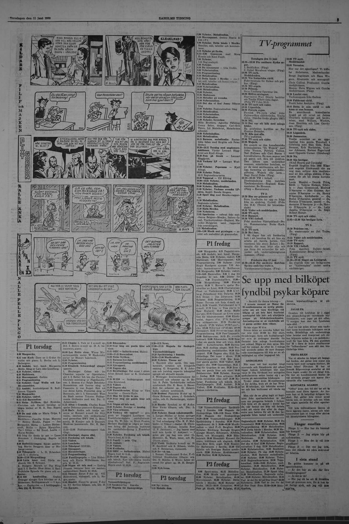 Laholms Tidning Torsdag 11 juni 1970, sida 5