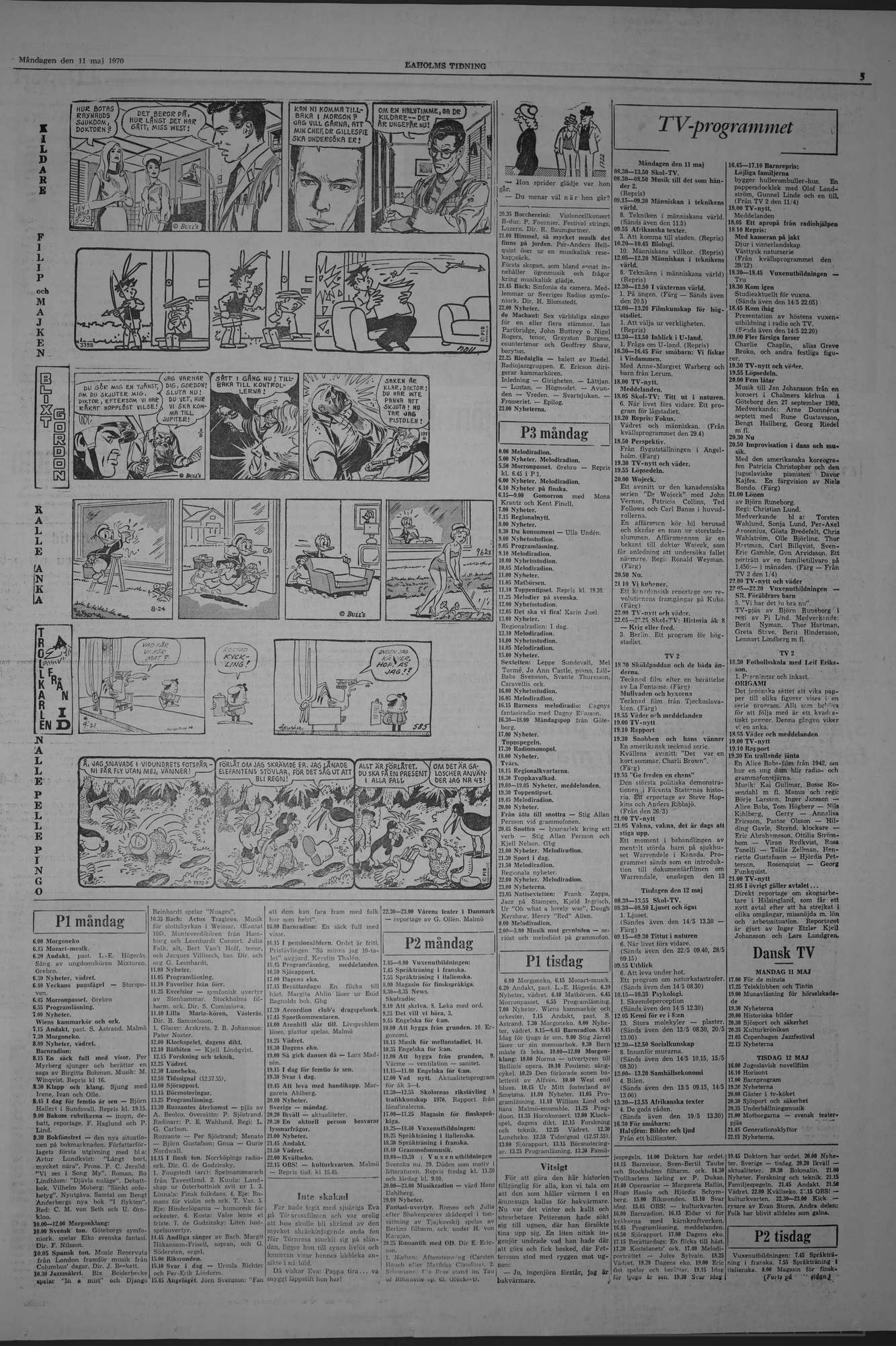 Laholms Tidning Måndag 11 maj 1970, sida 5