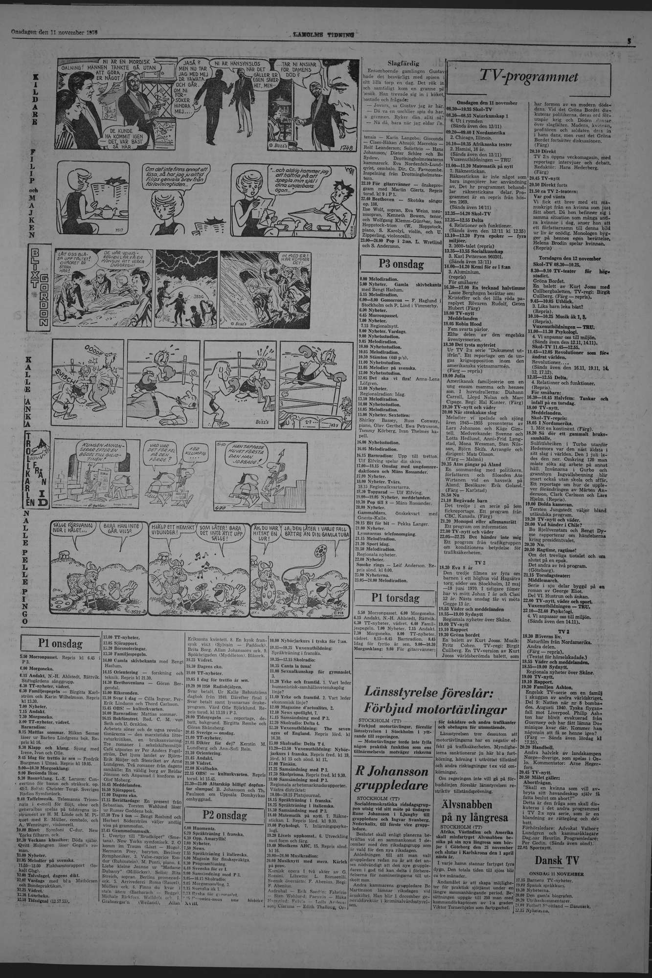 Laholms Tidning Onsdag 11 november 1970, sida 5