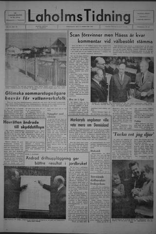 Förstasidan, Torsdag 12 februari 1970