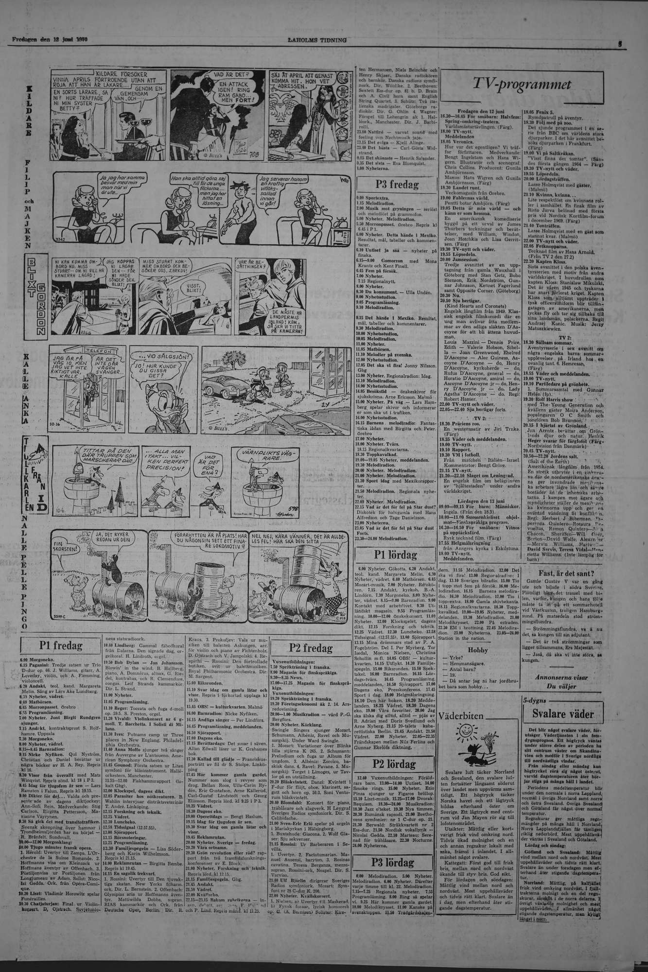 Laholms Tidning Fredag 12 juni 1970, sida 5