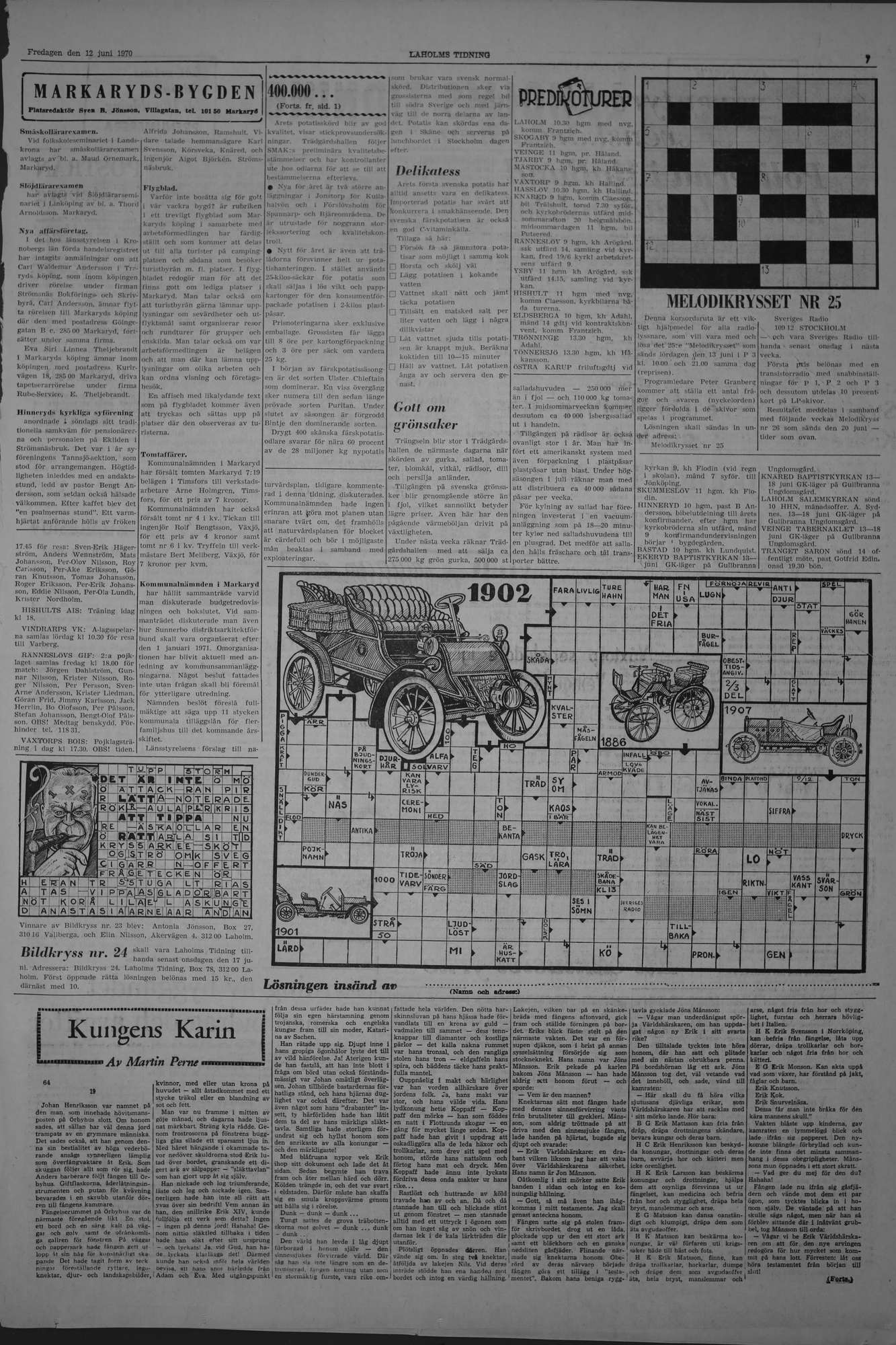 Laholms Tidning Fredag 12 juni 1970, sida 7