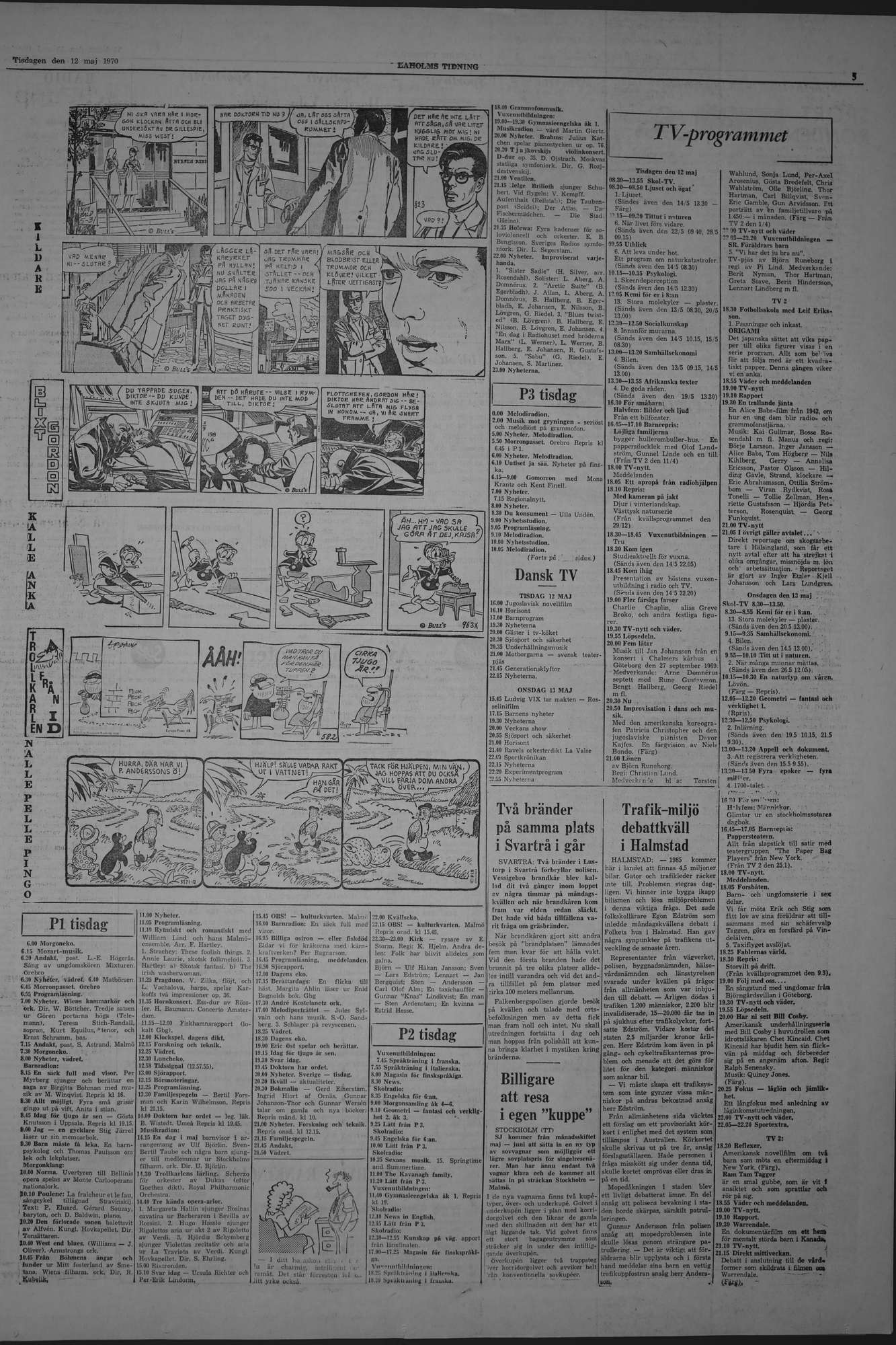 Laholms Tidning Tisdag 12 maj 1970, sida 5