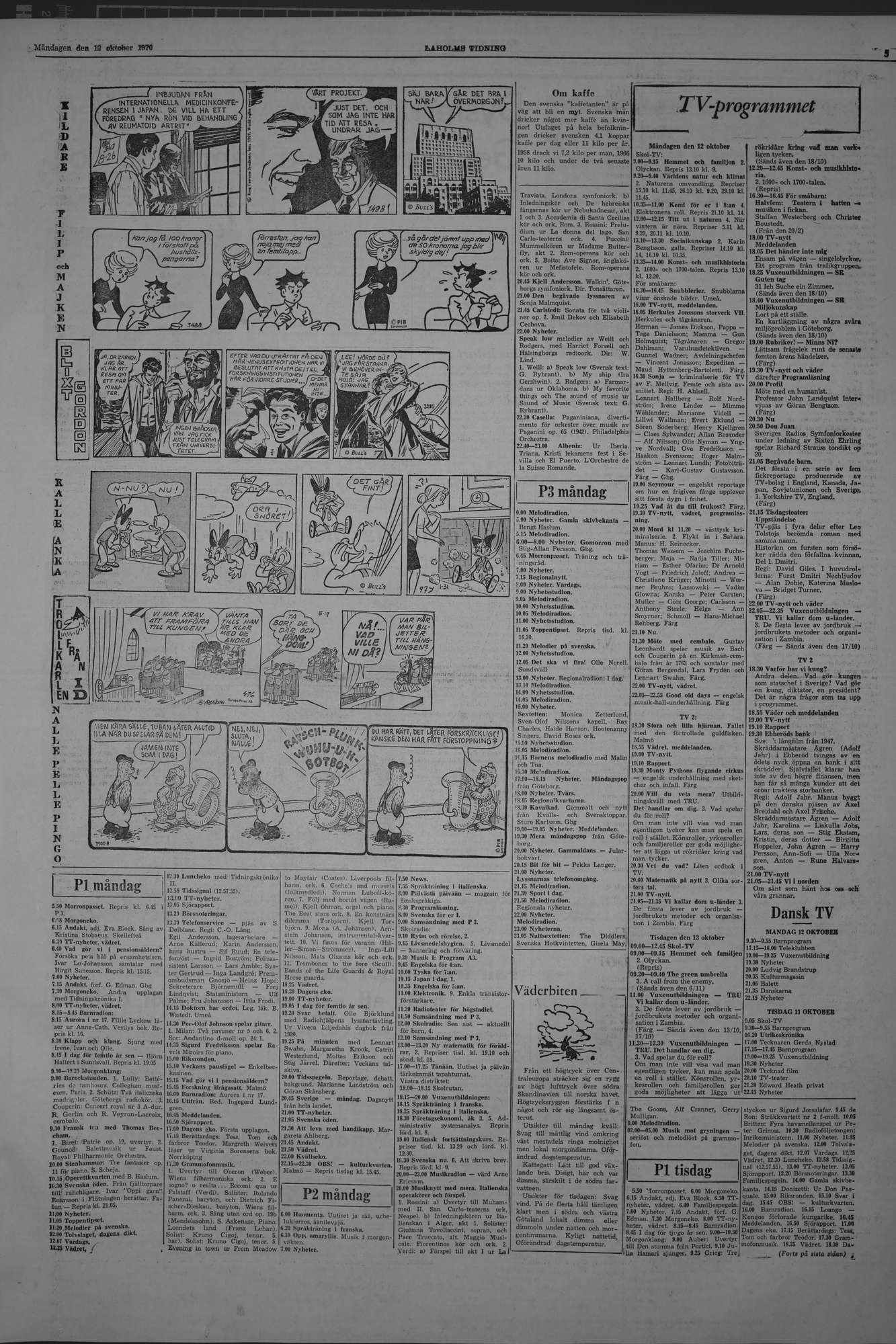 Laholms Tidning Måndag 12 oktober 1970, sida 5