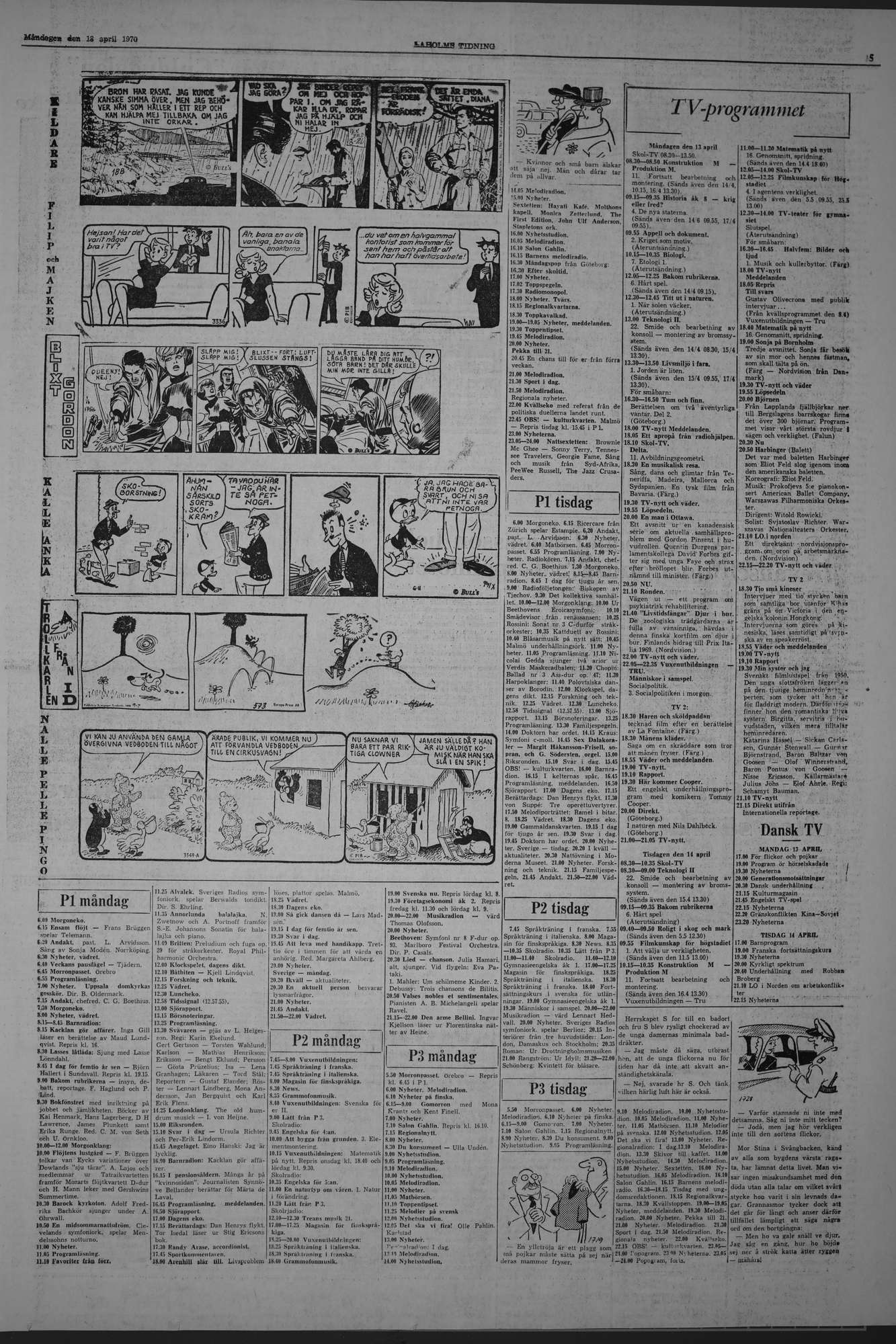 Laholms Tidning Måndag 13 april 1970, sida 5