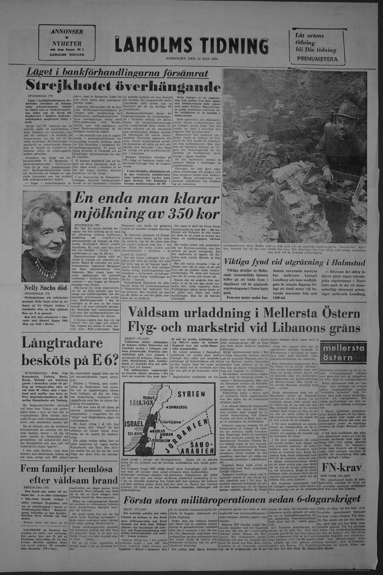 Laholms Tidning Onsdag 13 maj 1970, sida 8