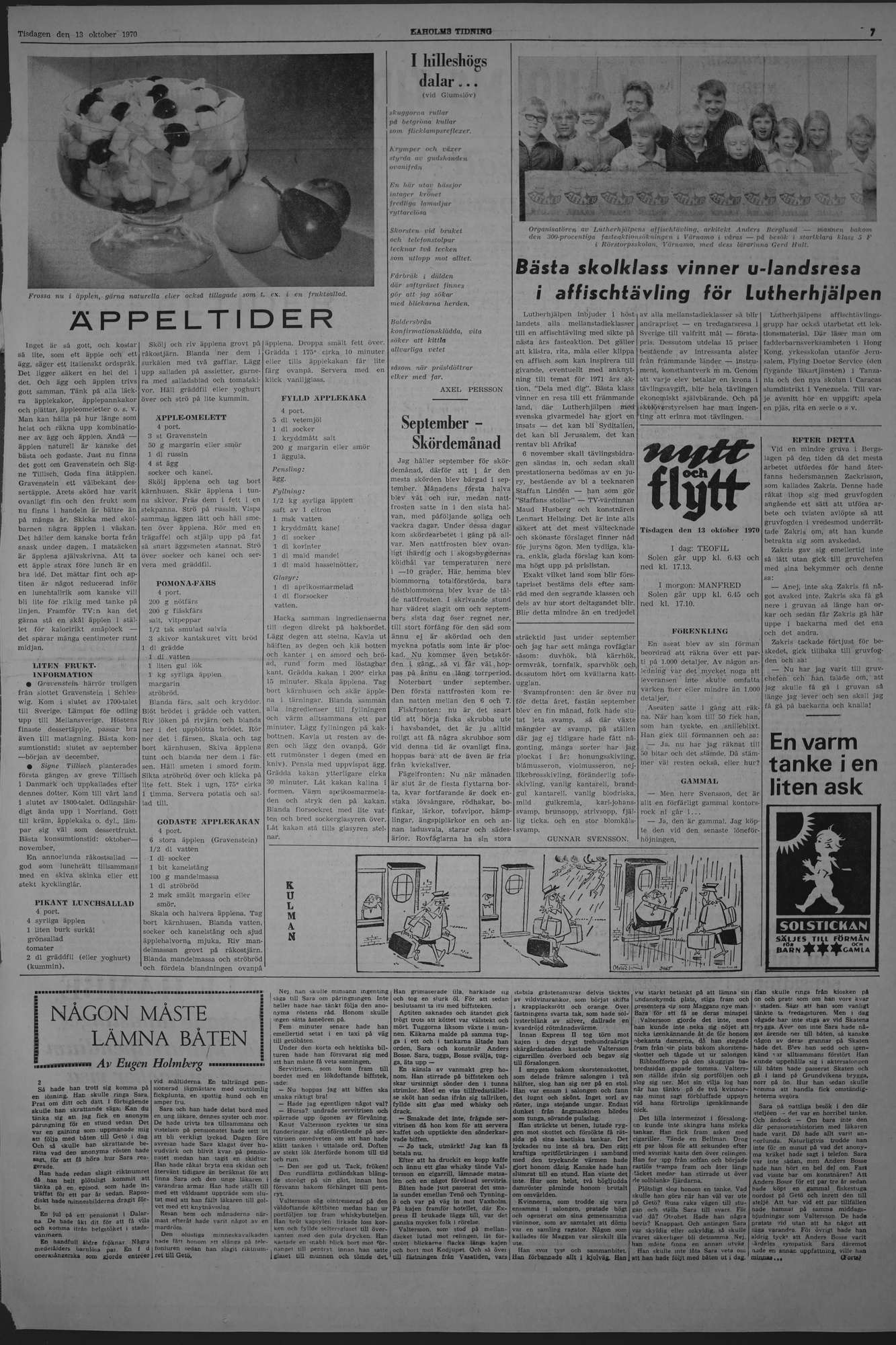 Laholms Tidning Tisdag 13 oktober 1970, sida 7