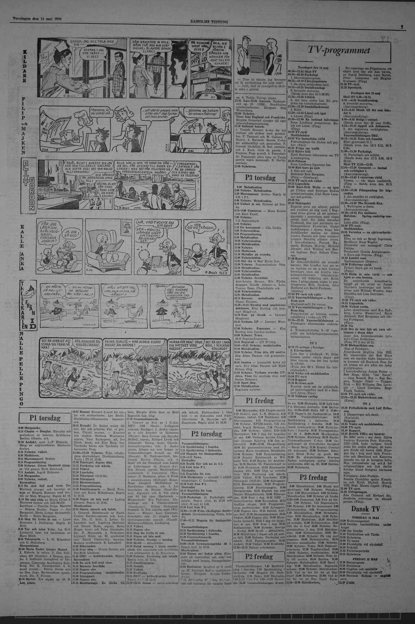 Laholms Tidning Torsdag 14 maj 1970, sida 5