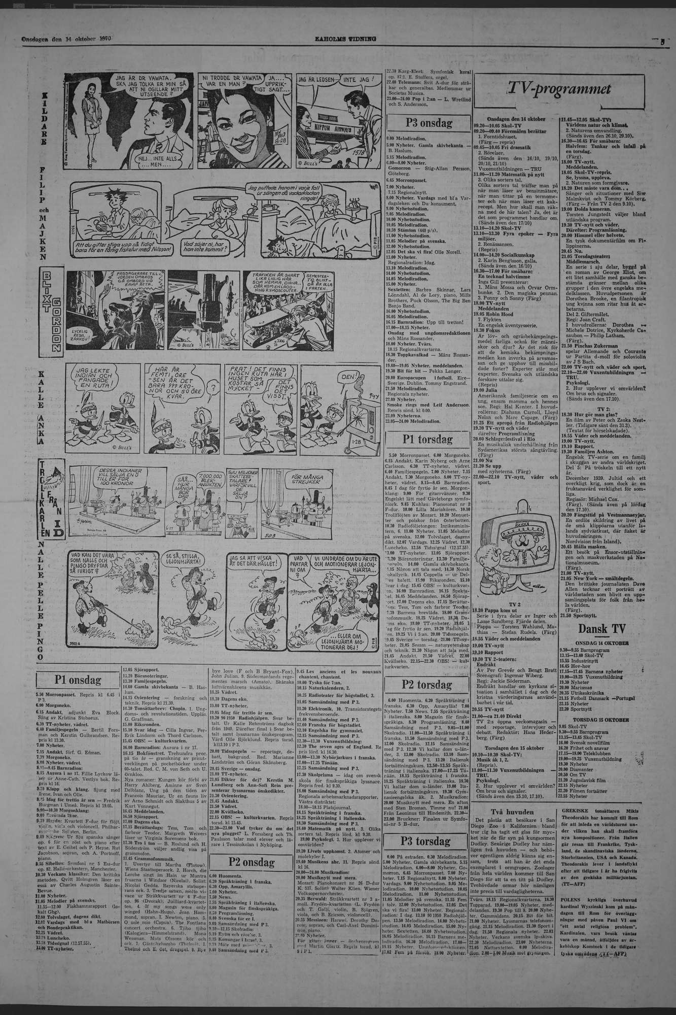 Laholms Tidning Onsdag 14 oktober 1970, sida 5