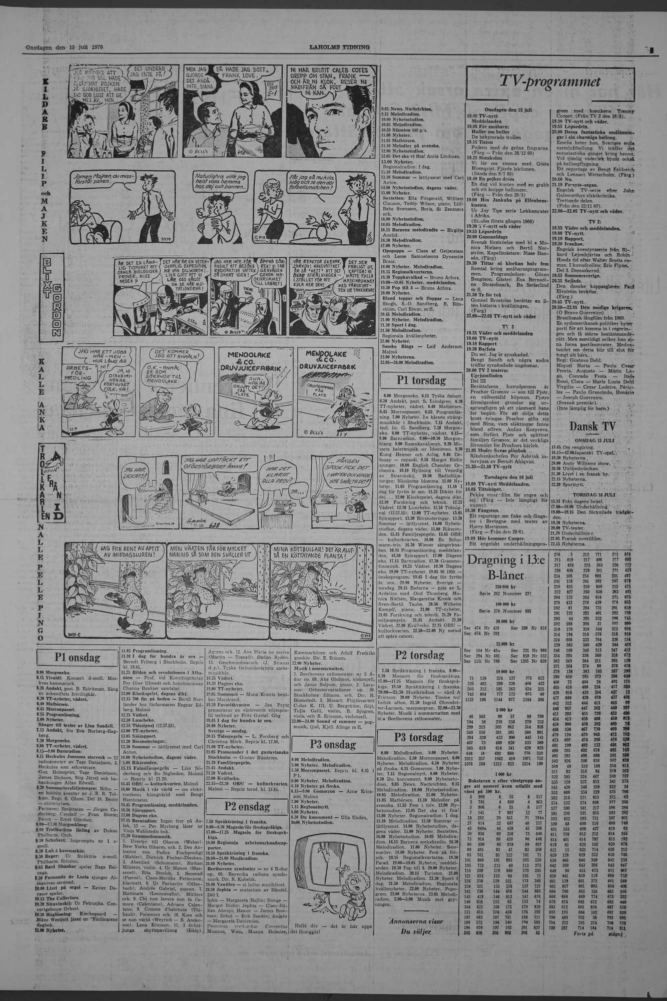Laholms Tidning Onsdag 15 juli 1970, sida 5