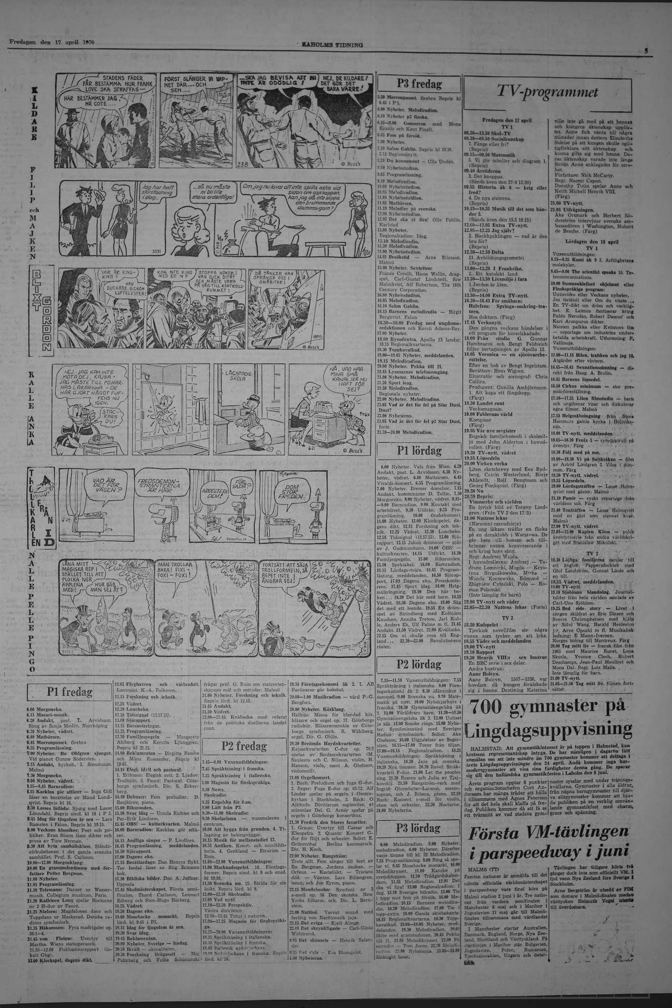 Laholms Tidning Fredag 17 april 1970, sida 5