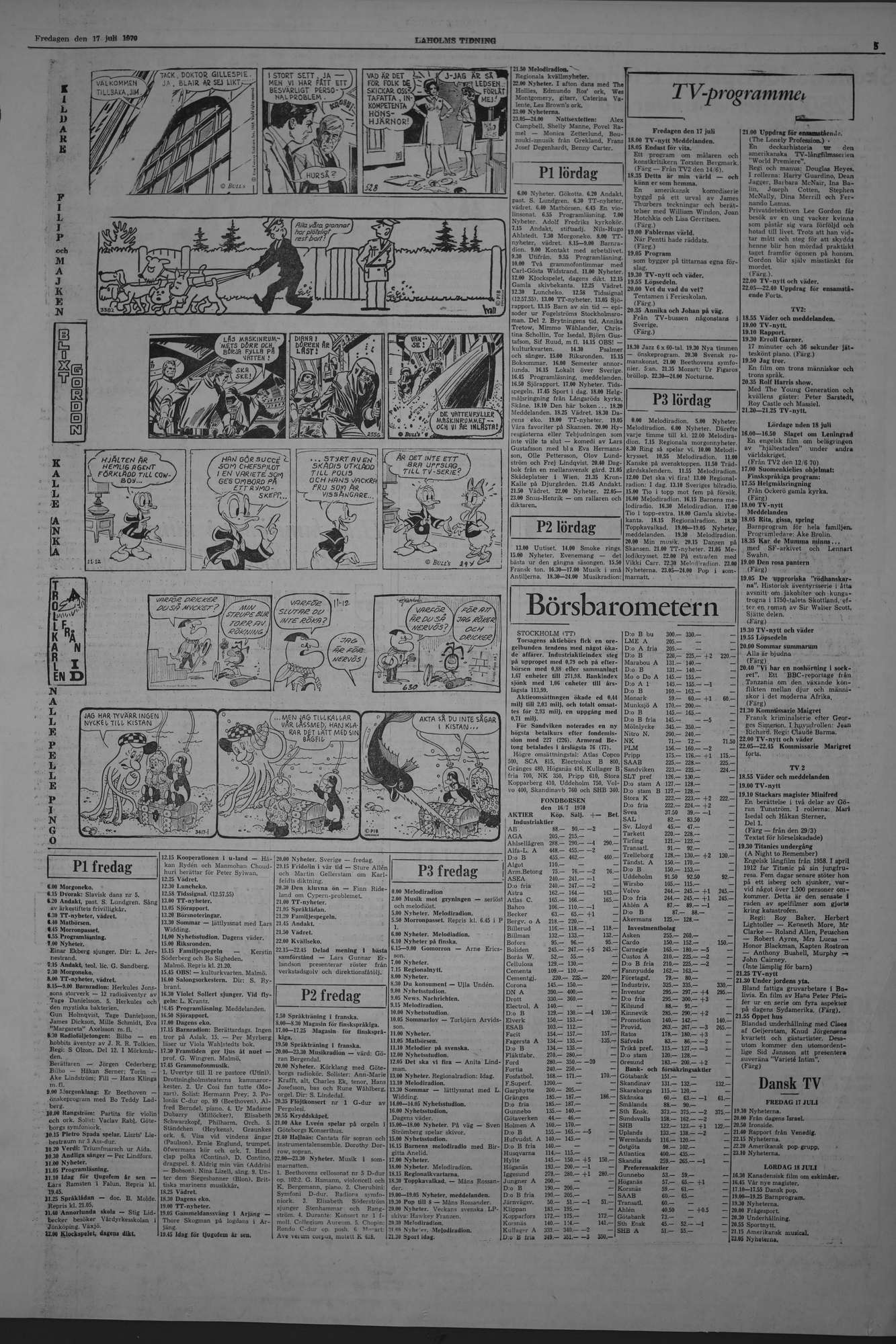 Laholms Tidning Fredag 17 juli 1970, sida 5