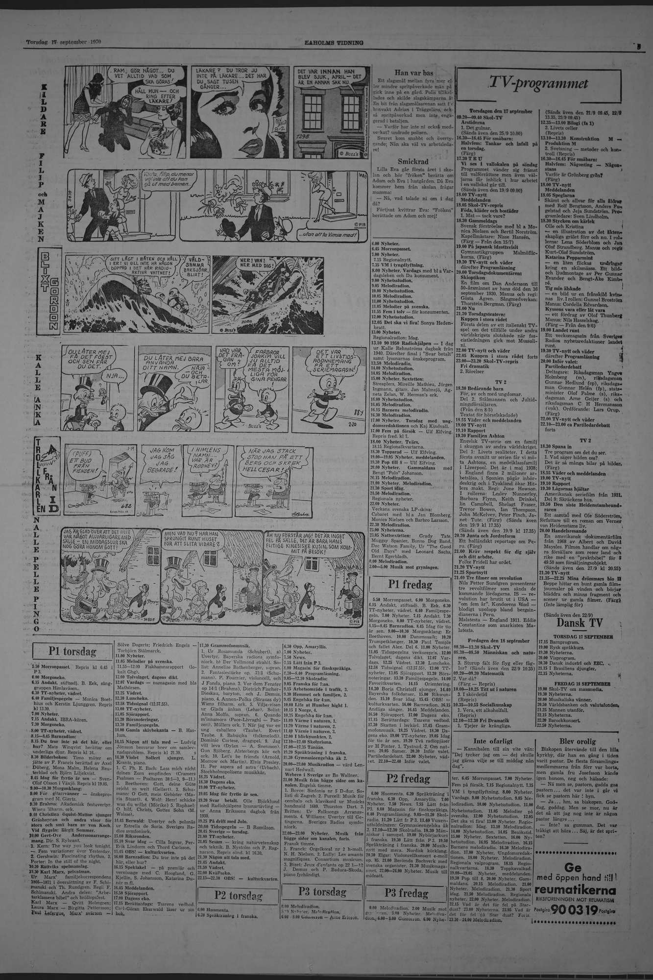 Laholms Tidning Torsdag 17 september 1970, sida 5