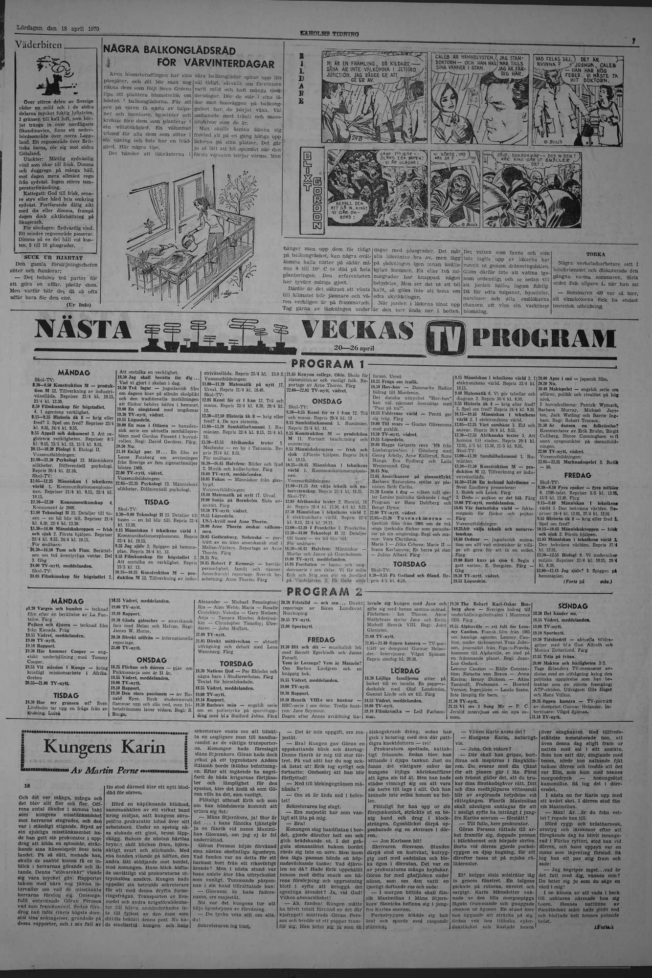 Laholms Tidning Lördag 18 april 1970, sida 7
