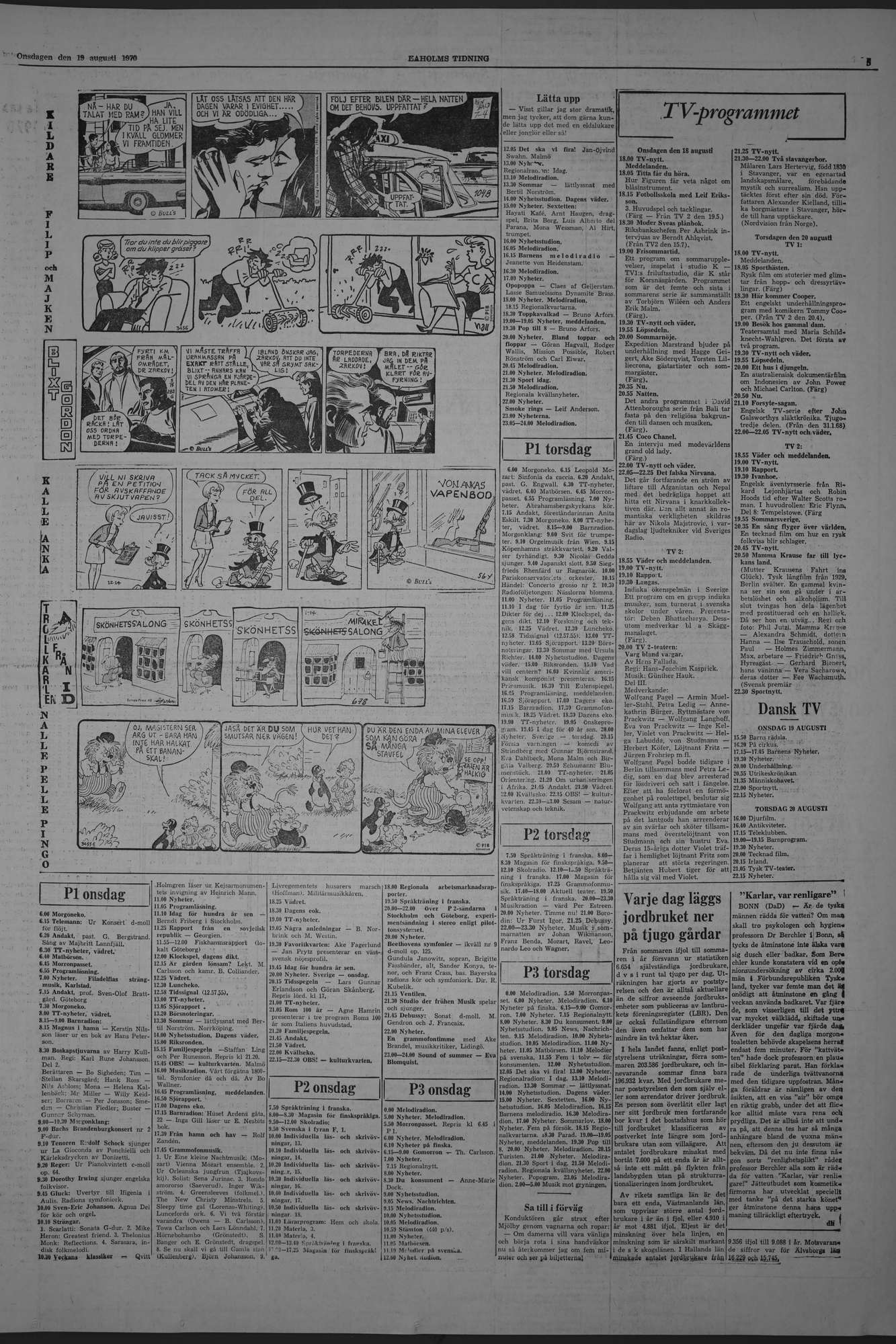 Laholms Tidning Onsdag 19 augusti 1970, sida 5