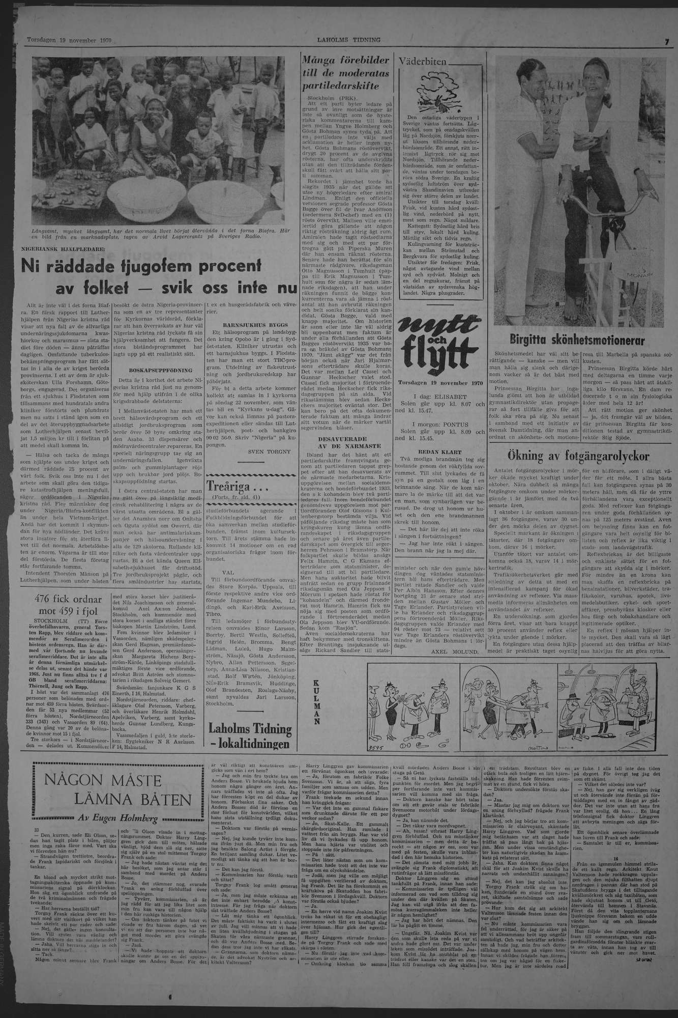 Laholms Tidning Torsdag 19 november 1970, sida 7