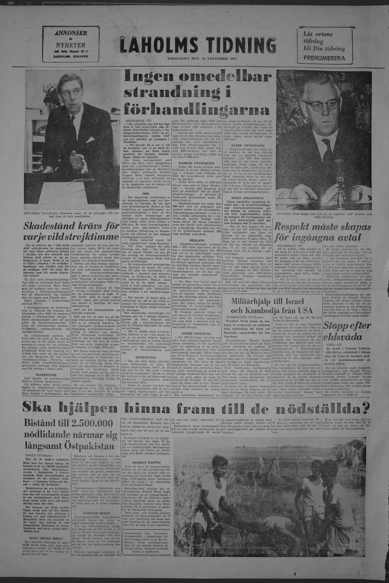 Laholms Tidning Torsdag 19 november 1970, sida 8