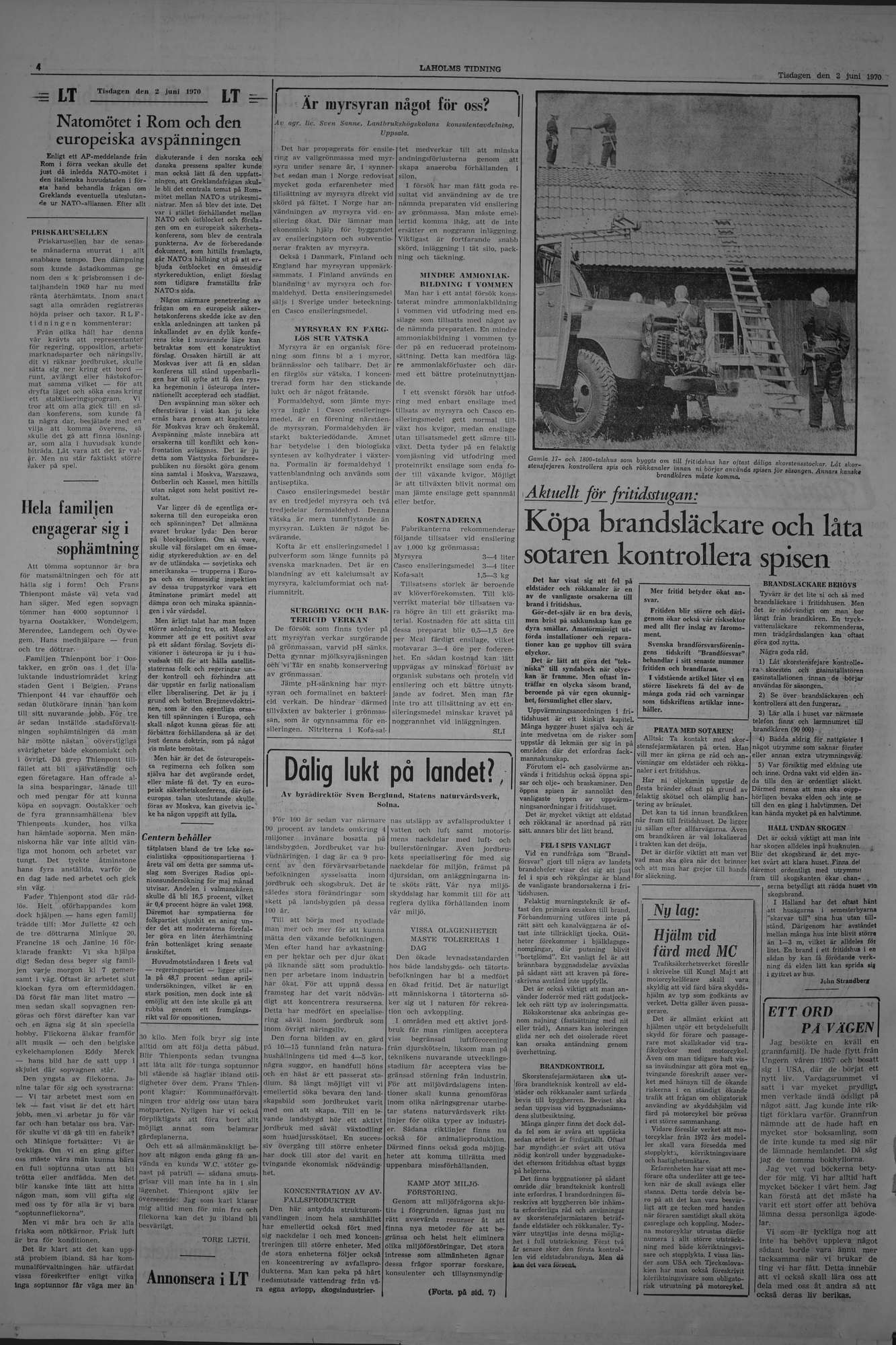 Laholms Tidning Tisdag 2 juni 1970, sida 4