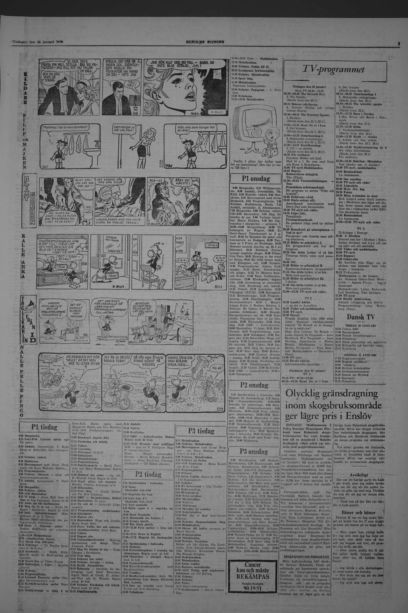 Laholms Tidning Tisdag 20 januari 1970, sida 5