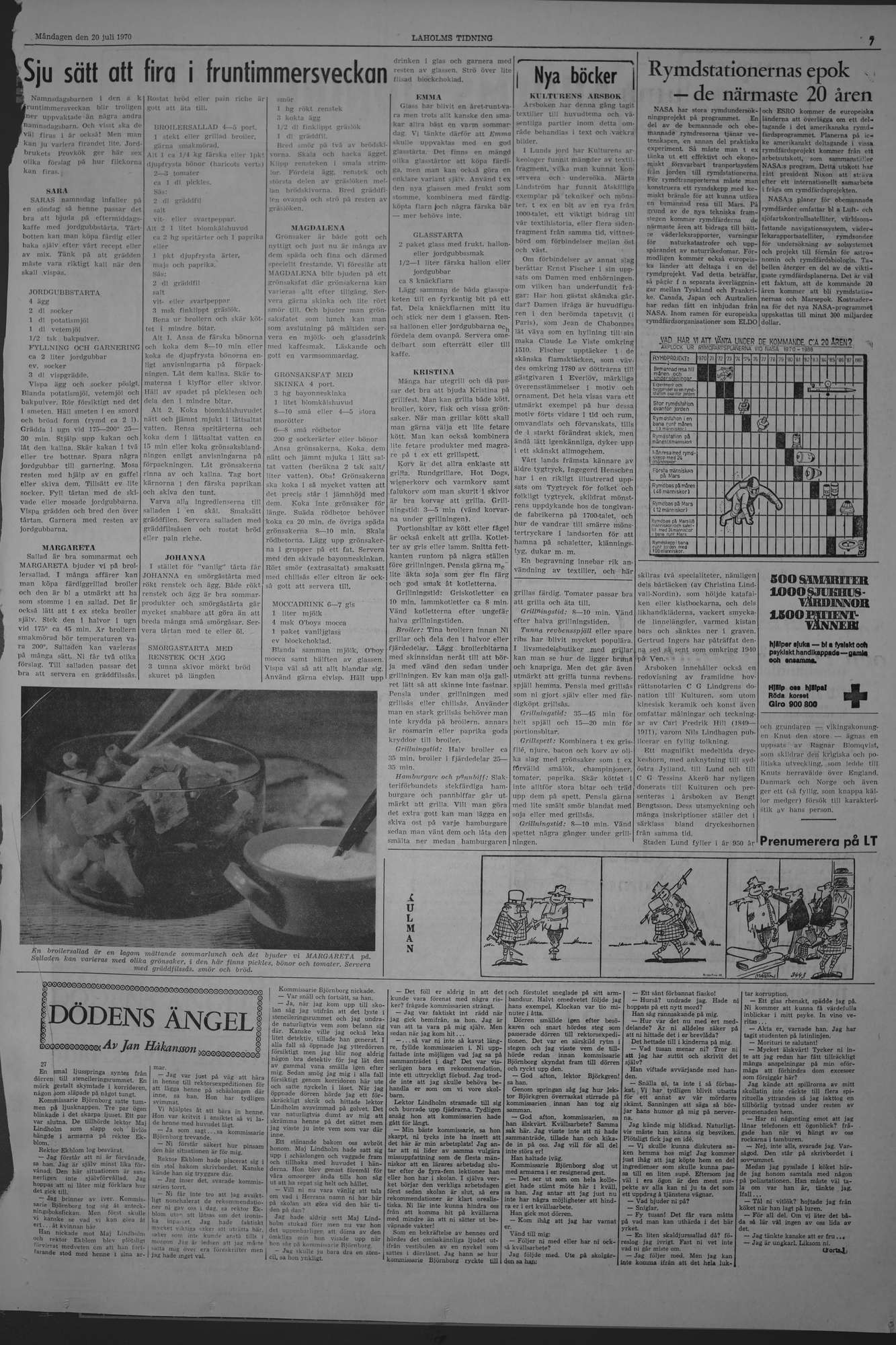 Laholms Tidning Måndag 20 juli 1970, sida 7