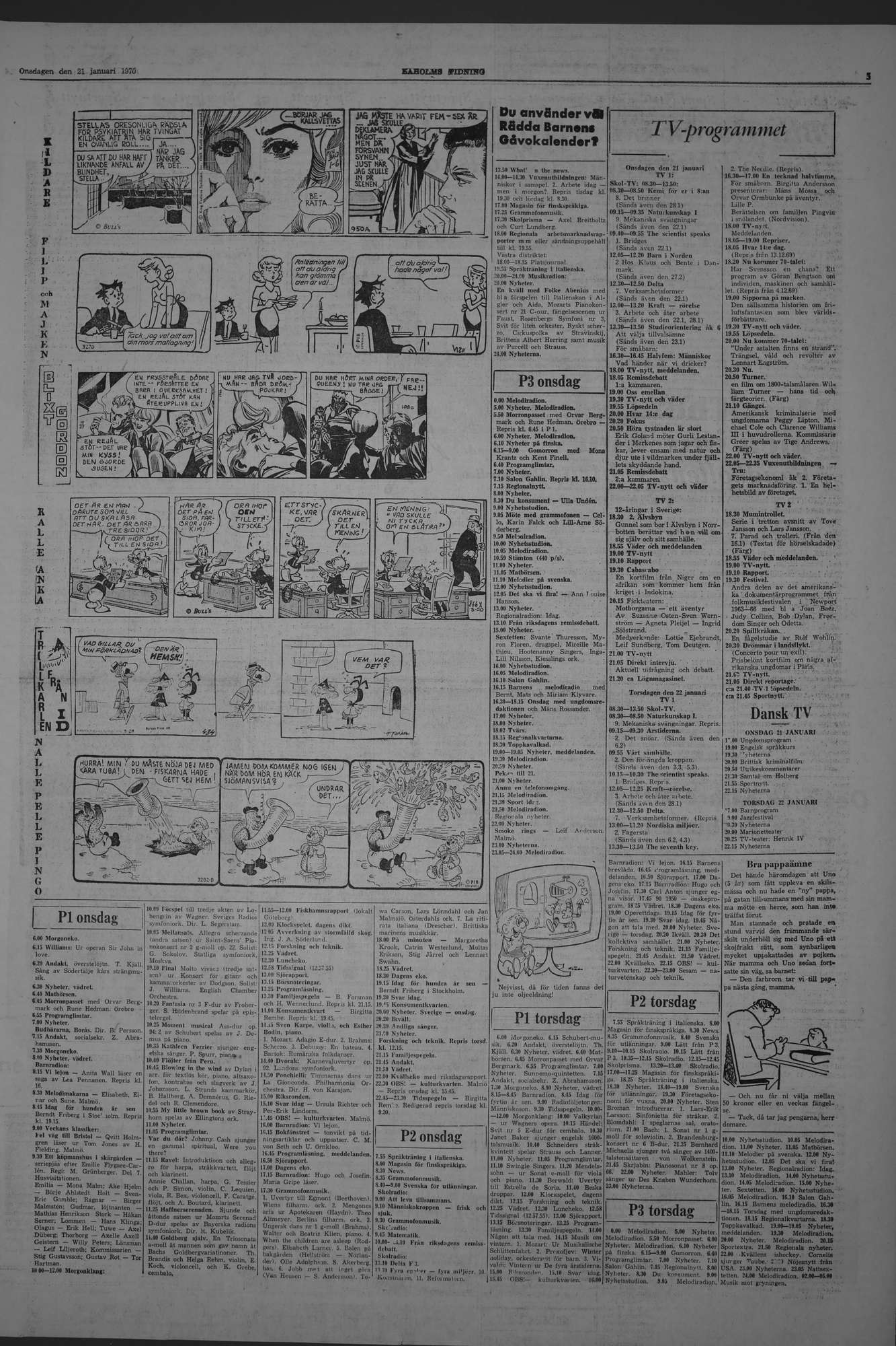 Laholms Tidning Onsdag 21 januari 1970, sida 5