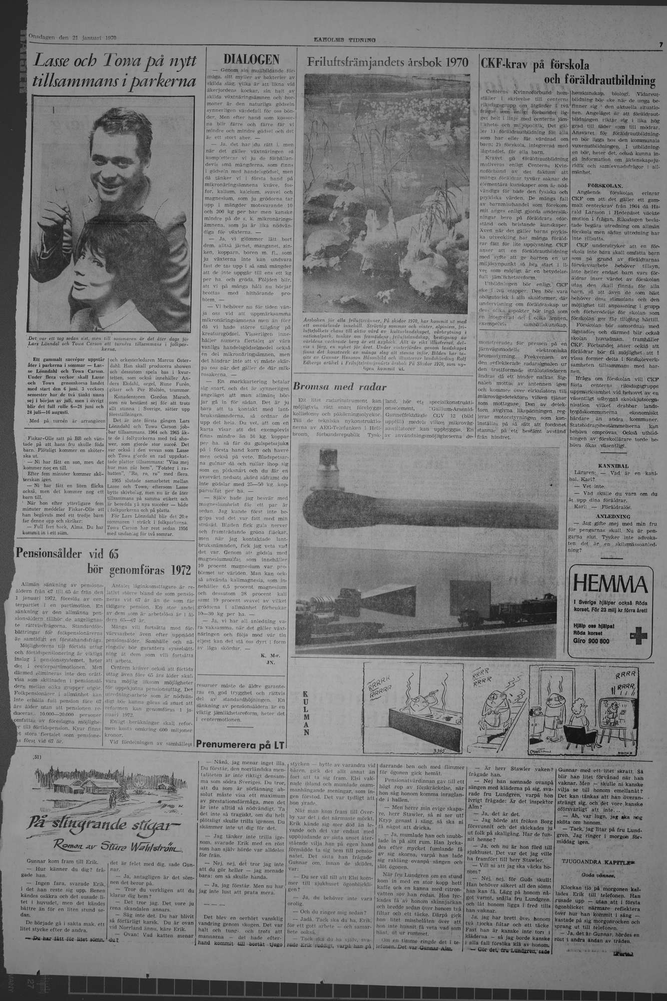 Laholms Tidning Onsdag 21 januari 1970, sida 7