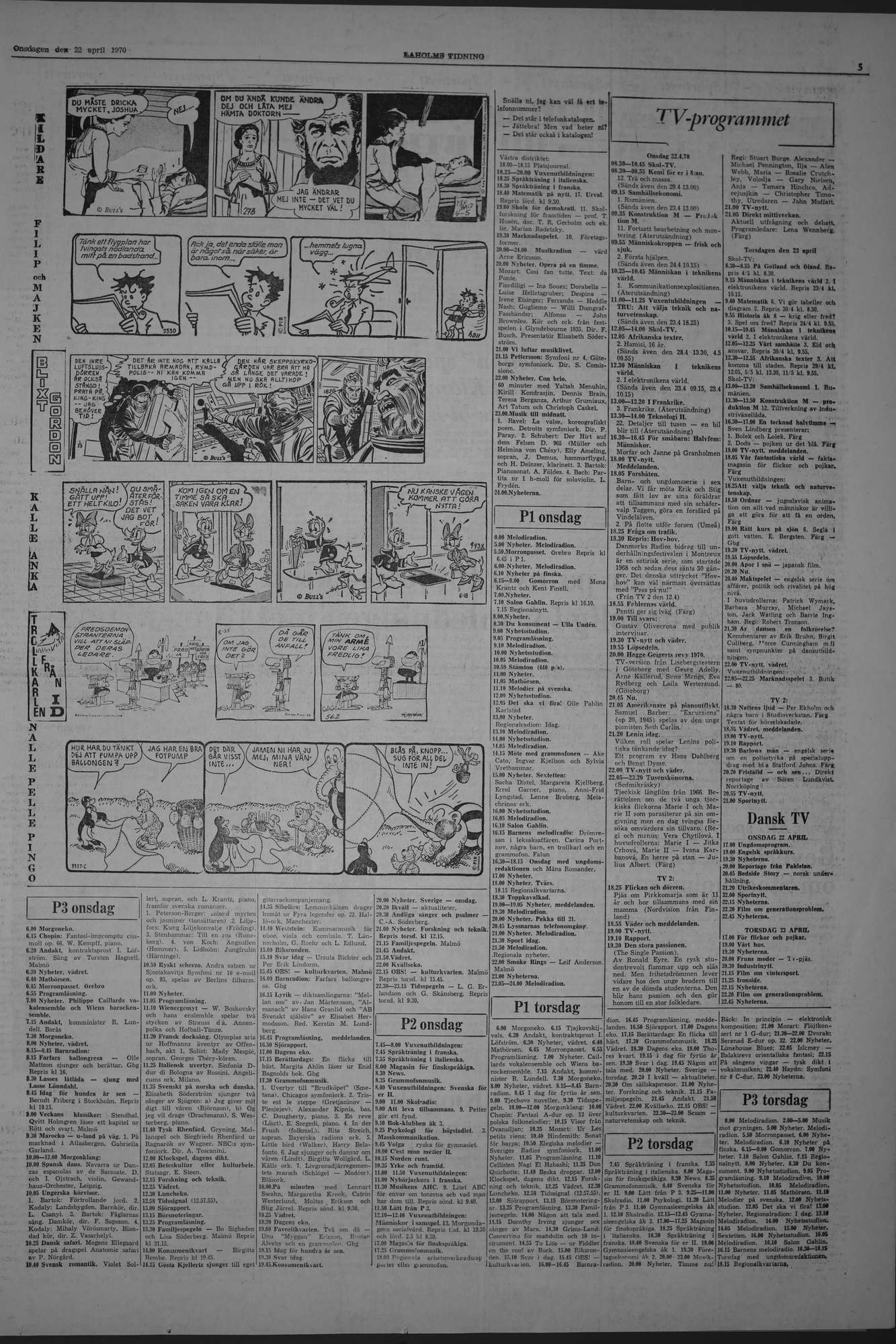 Laholms Tidning Onsdag 22 april 1970, sida 5