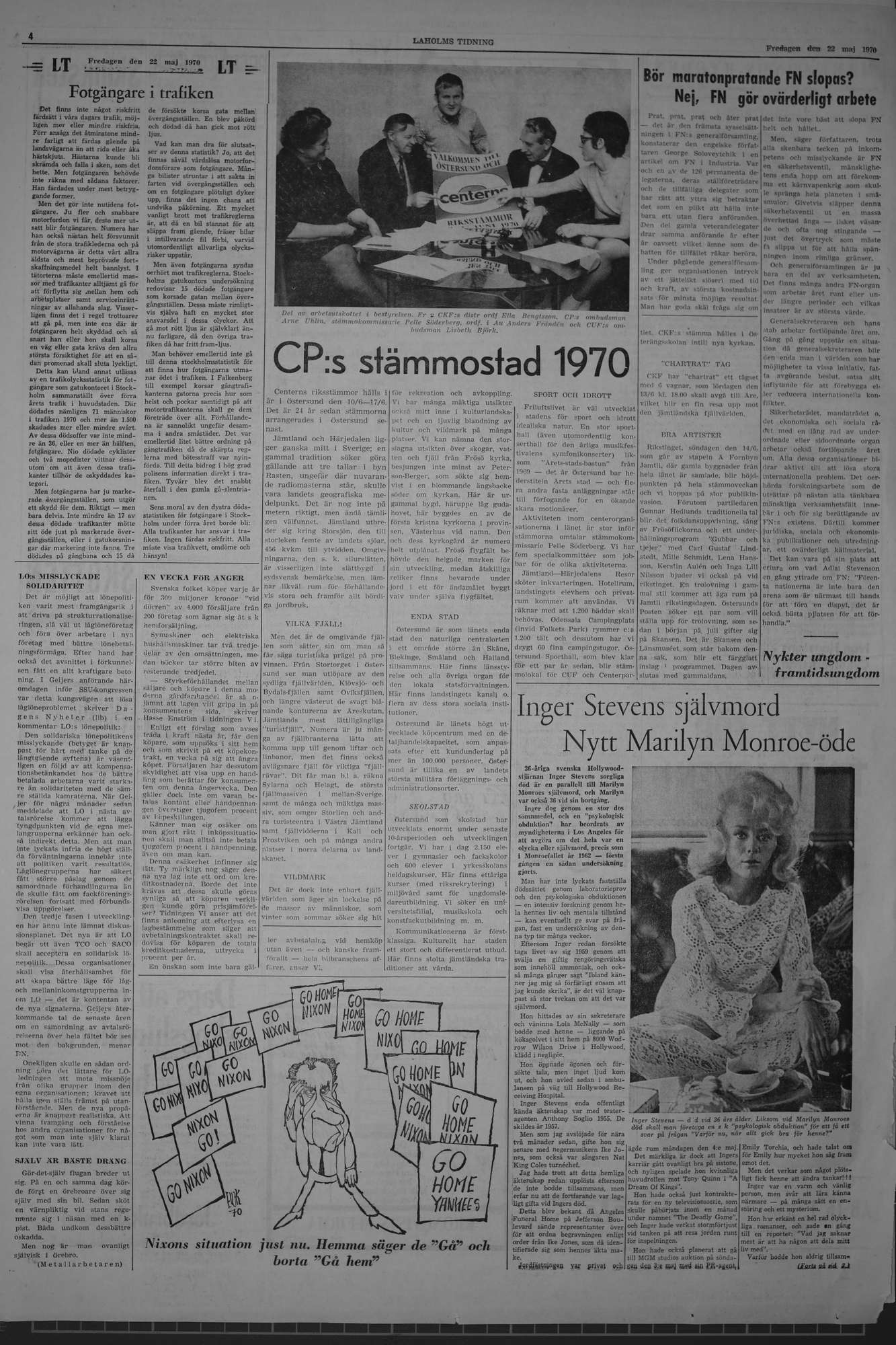 Laholms Tidning Fredag 22 maj 1970, sida 4