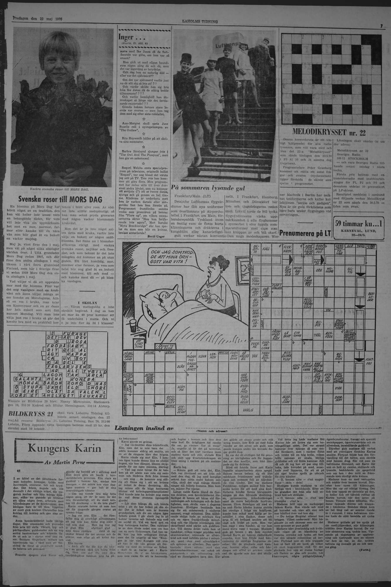 Laholms Tidning Fredag 22 maj 1970, sida 7