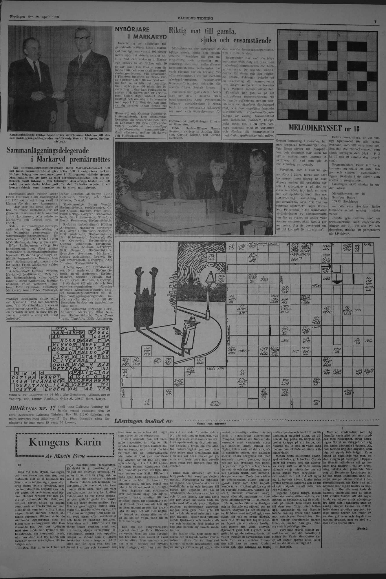 Laholms Tidning Fredag 24 april 1970, sida 7