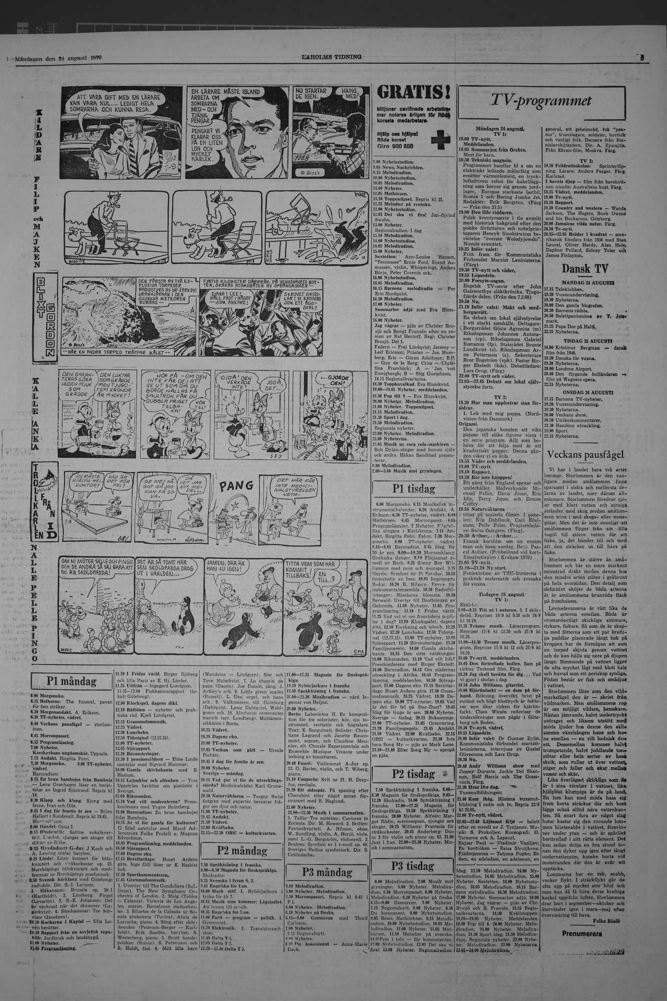 Laholms Tidning Måndag 24 augusti 1970, sida 5