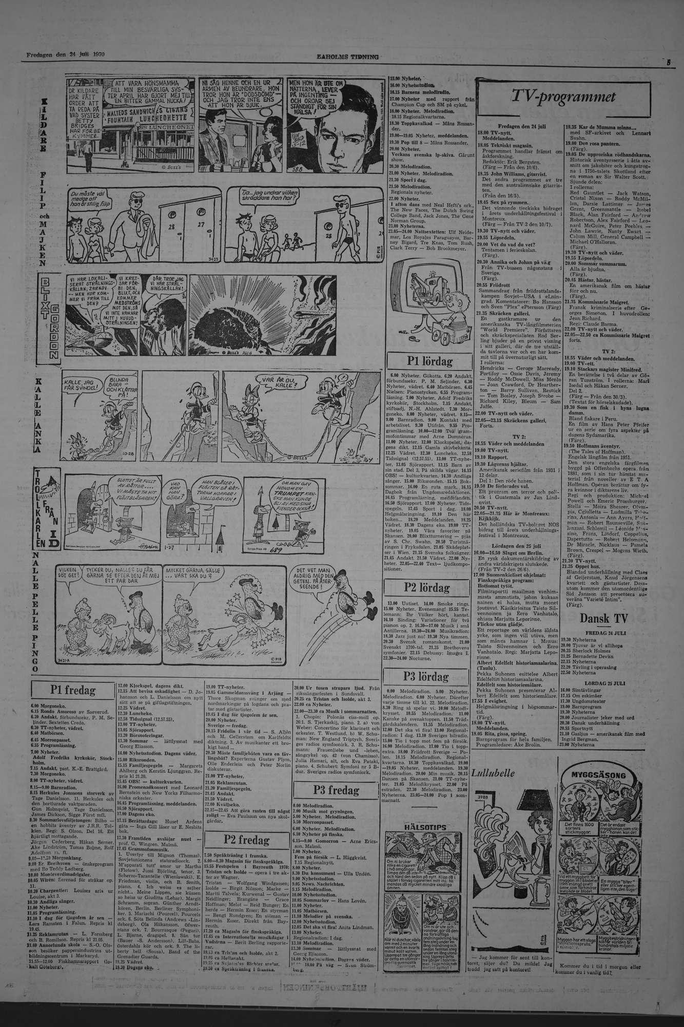 Laholms Tidning Fredag 24 juli 1970, sida 5
