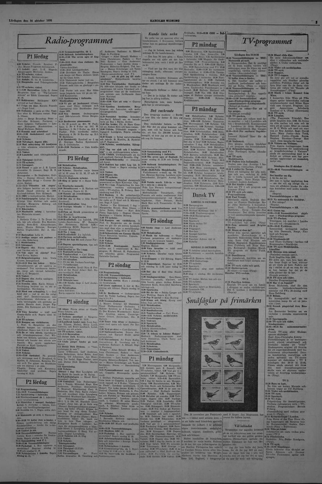 Laholms Tidning Lördag 24 oktober 1970, sida 5