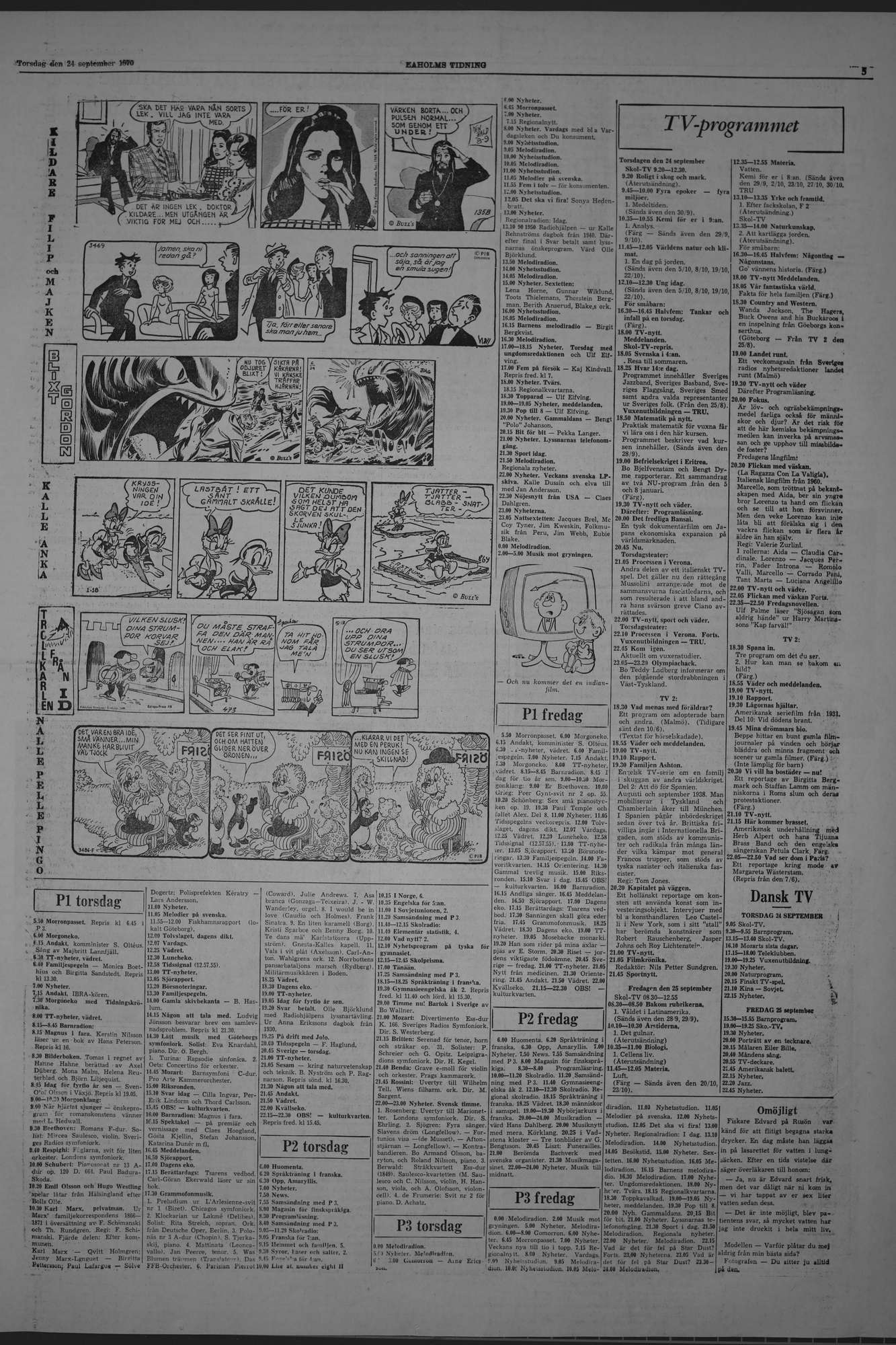 Laholms Tidning Torsdag 24 september 1970, sida 5