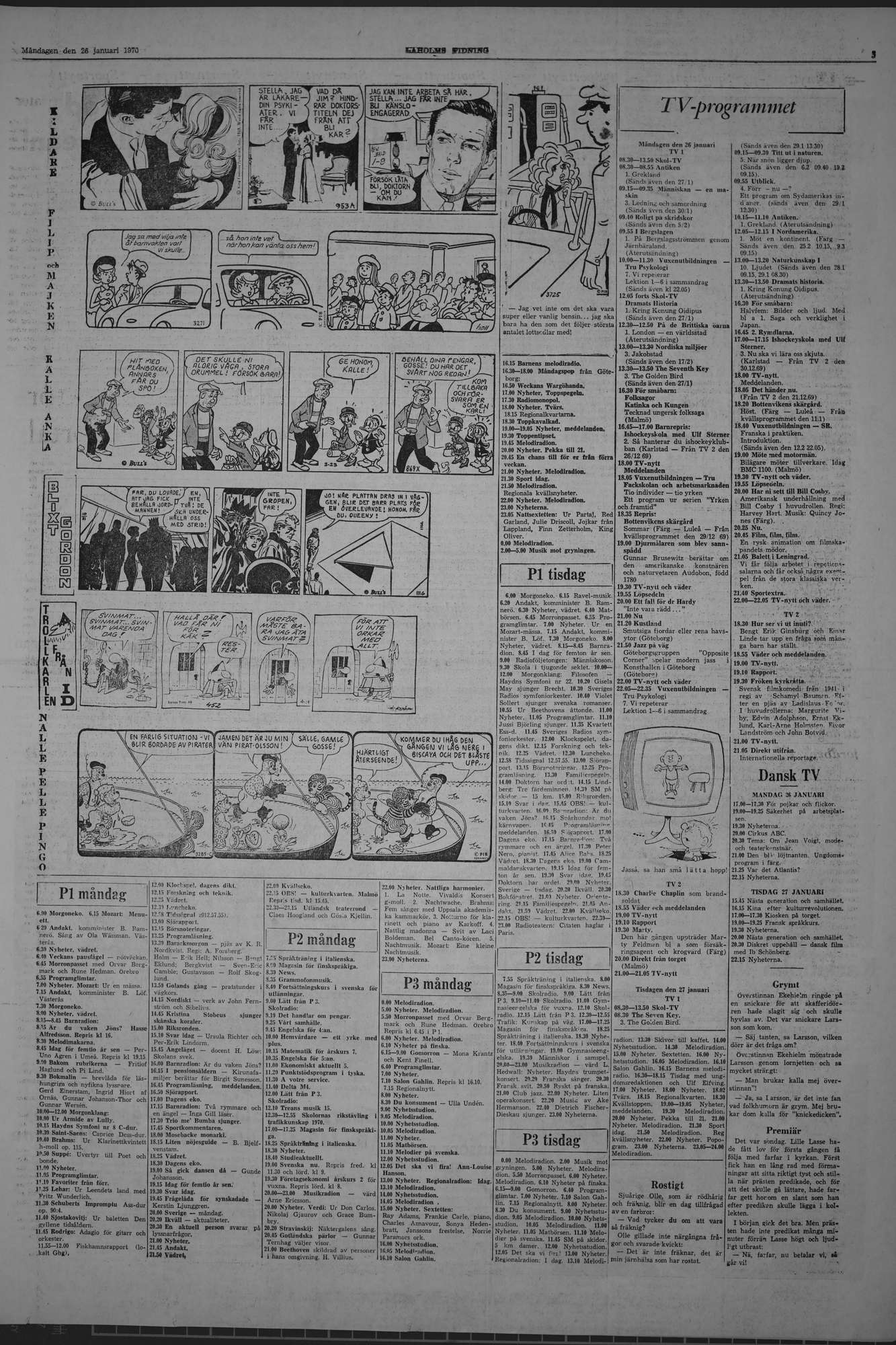 Laholms Tidning Måndag 26 januari 1970, sida 5