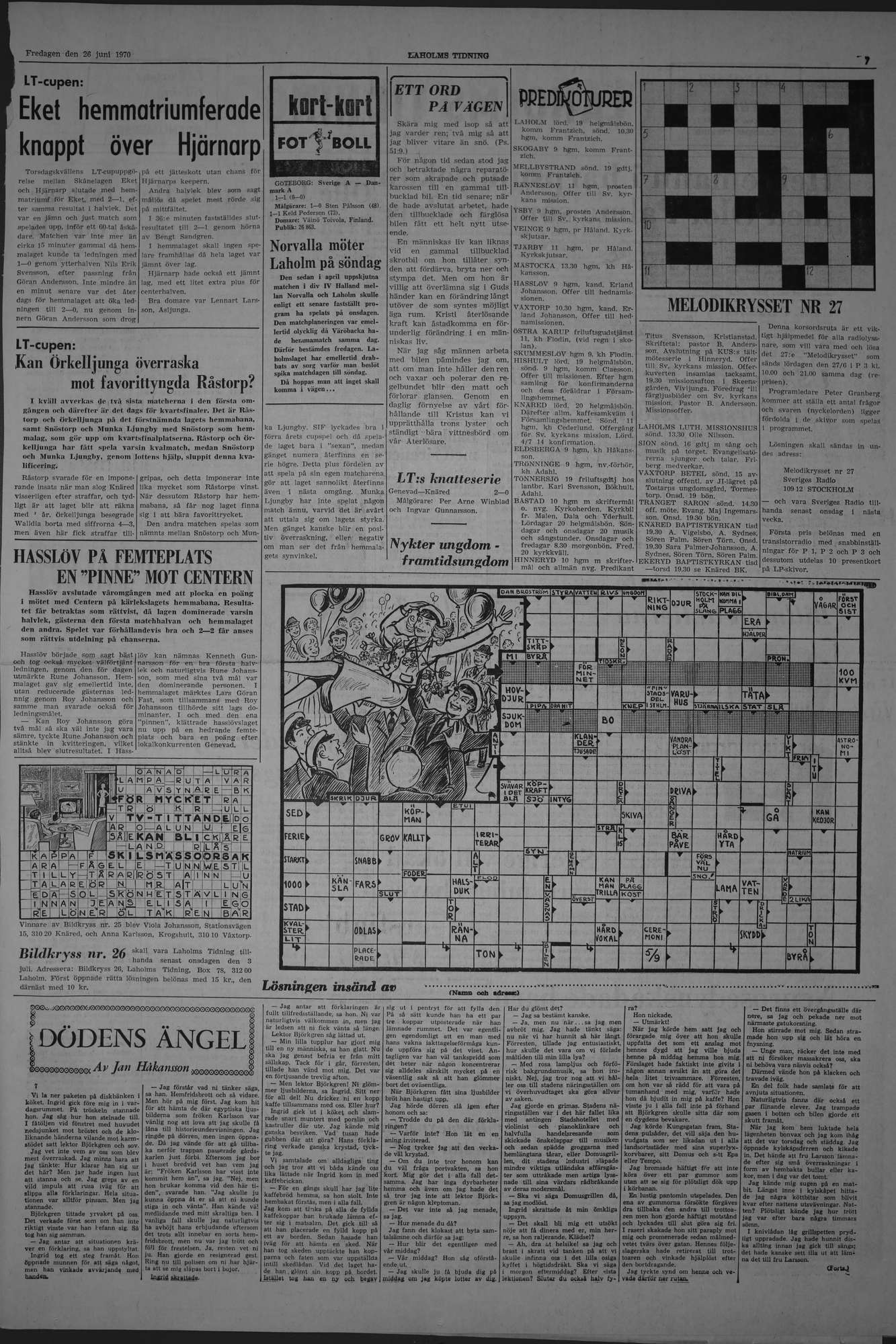 Laholms Tidning Fredag 26 juni 1970, sida 7