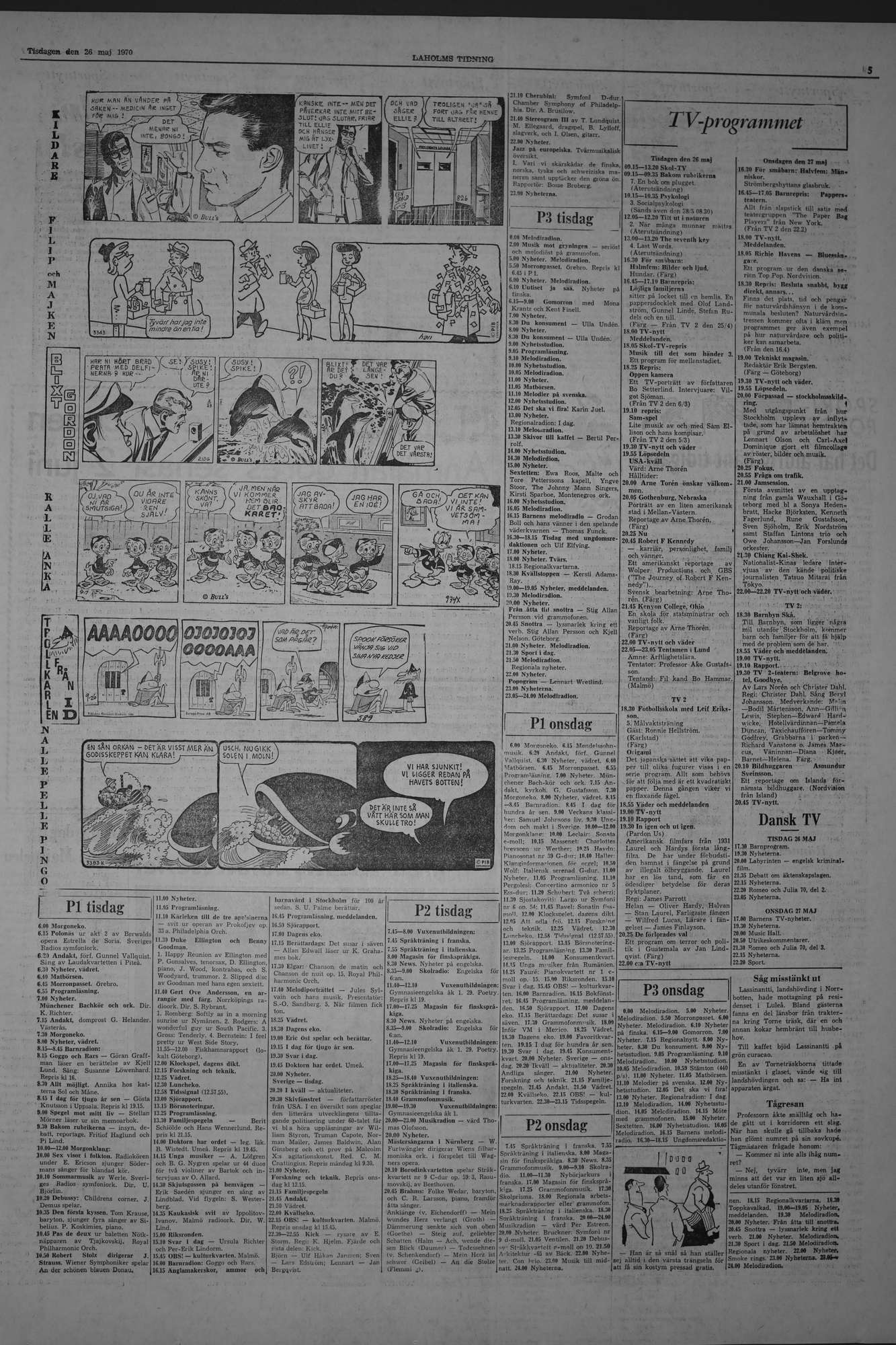 Laholms Tidning Tisdag 26 maj 1970, sida 5