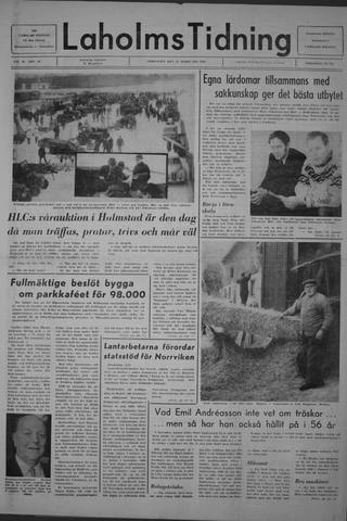 Förstasidan, Fredag 27 februari 1970