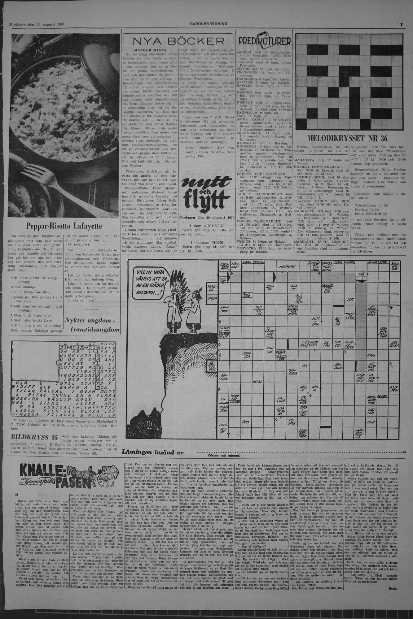 Laholms Tidning Fredag 28 augusti 1970, sida 7