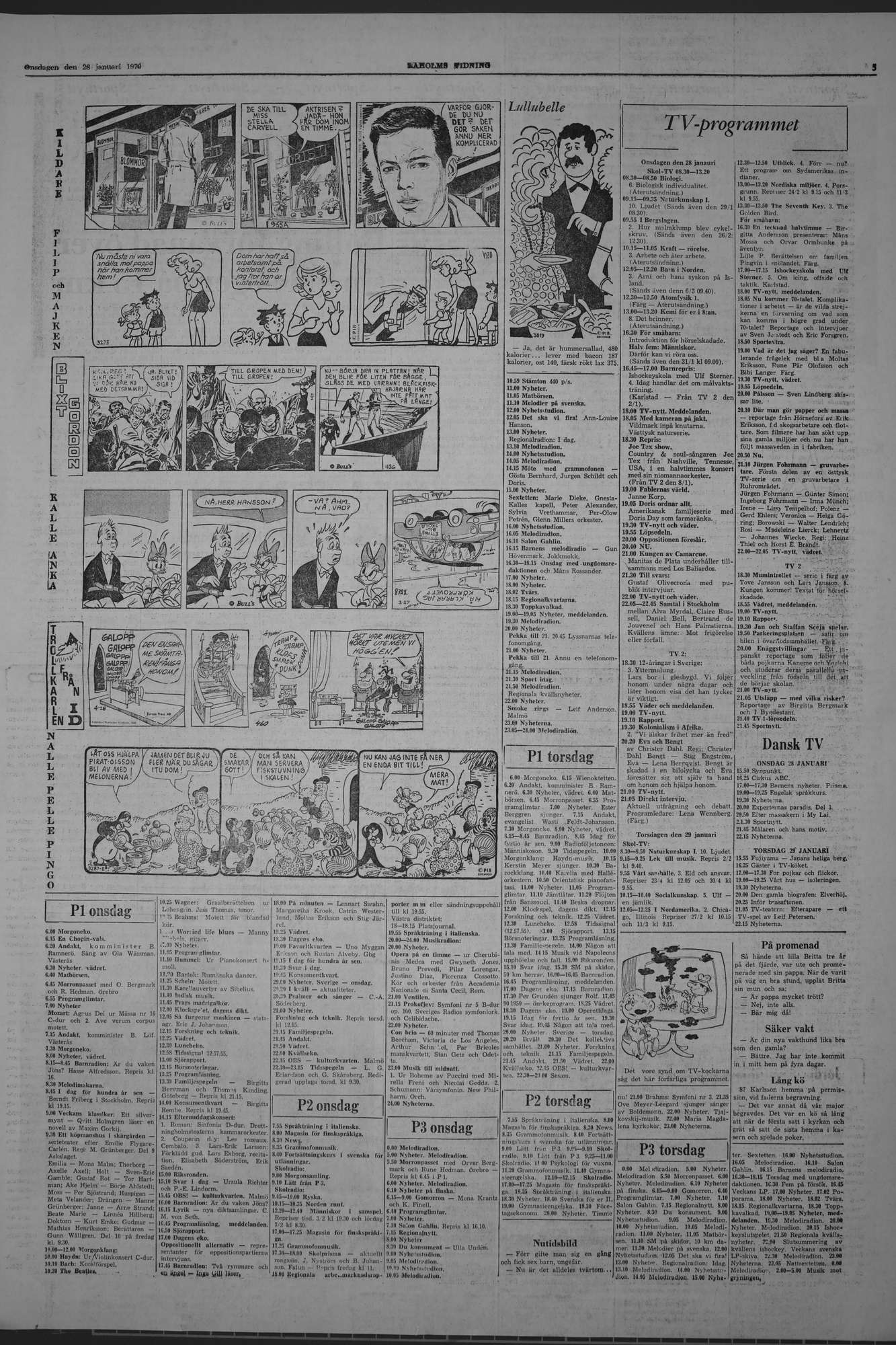 Laholms Tidning Onsdag 28 januari 1970, sida 5