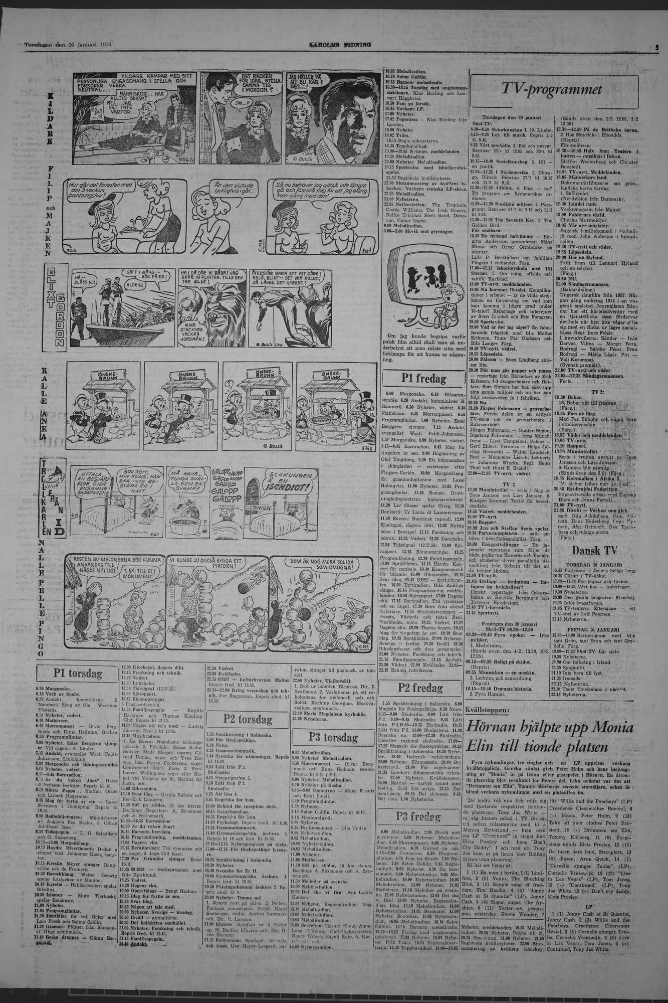 Laholms Tidning Torsdag 29 januari 1970, sida 5