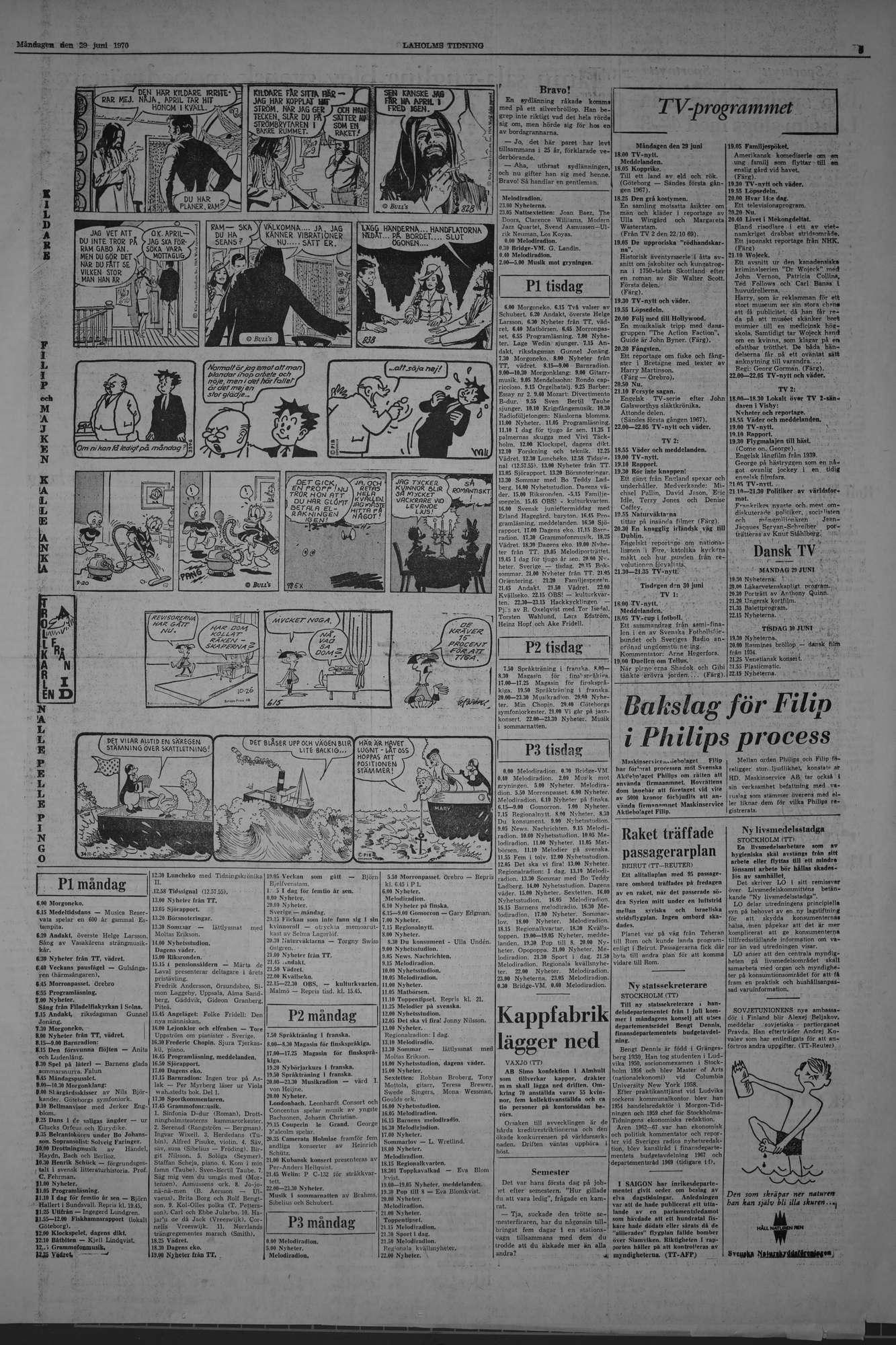 Laholms Tidning Måndag 29 juni 1970, sida 5